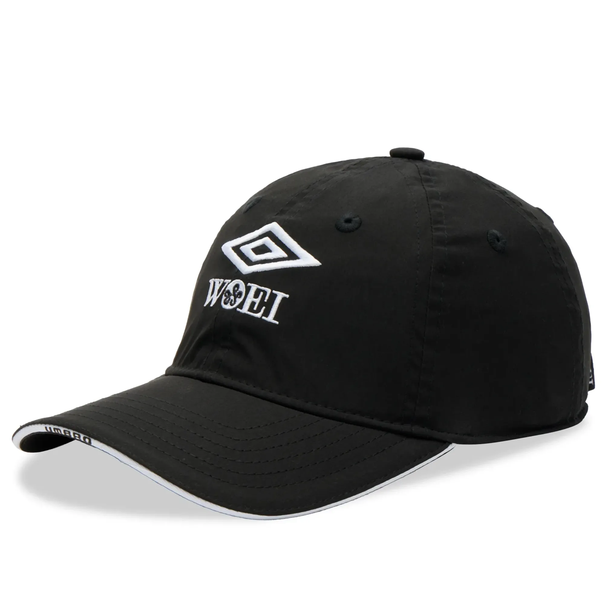 Umbro Men's x WOEI Script Cap Black