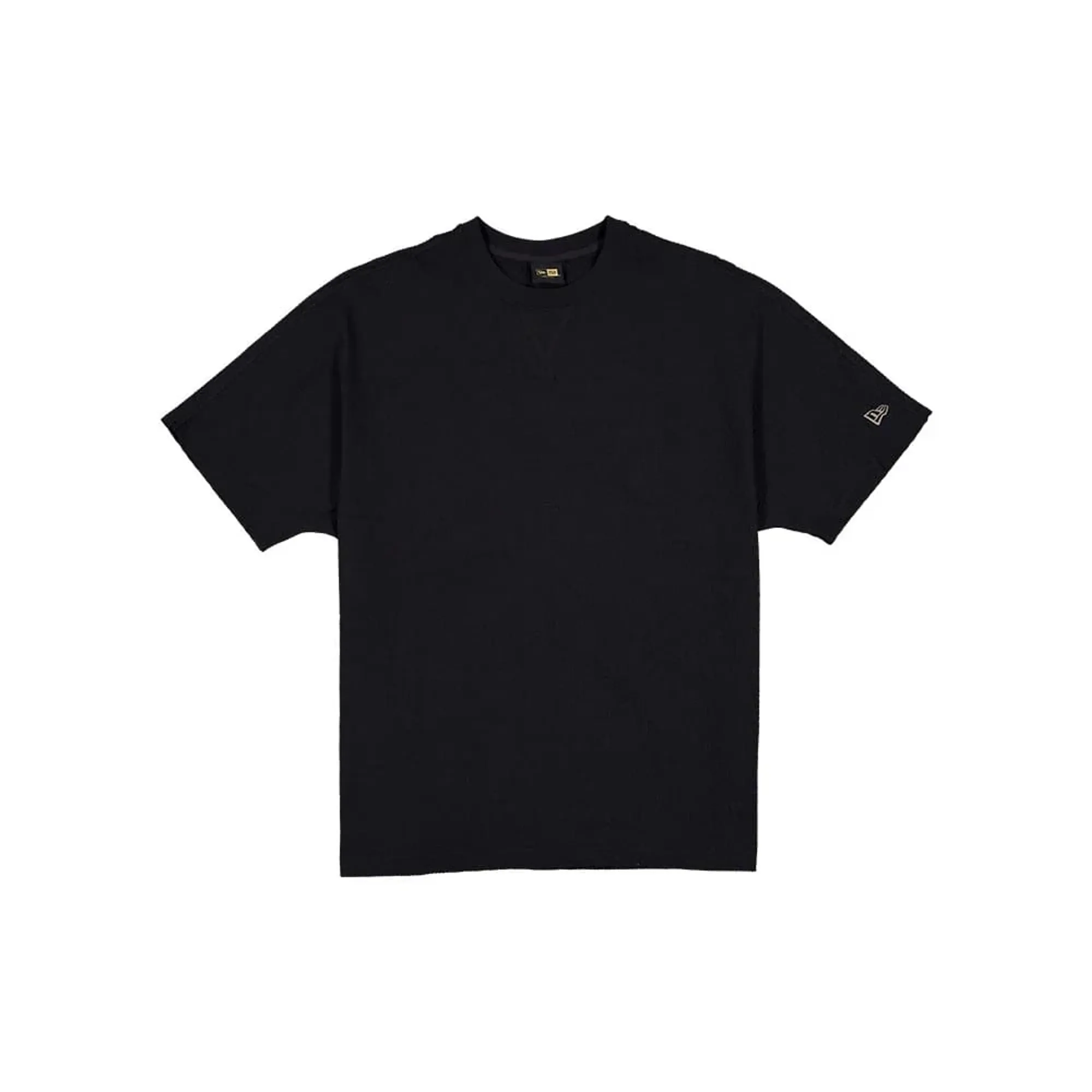 New Era Black Label Seersucker Black T-Shirt adult unisex