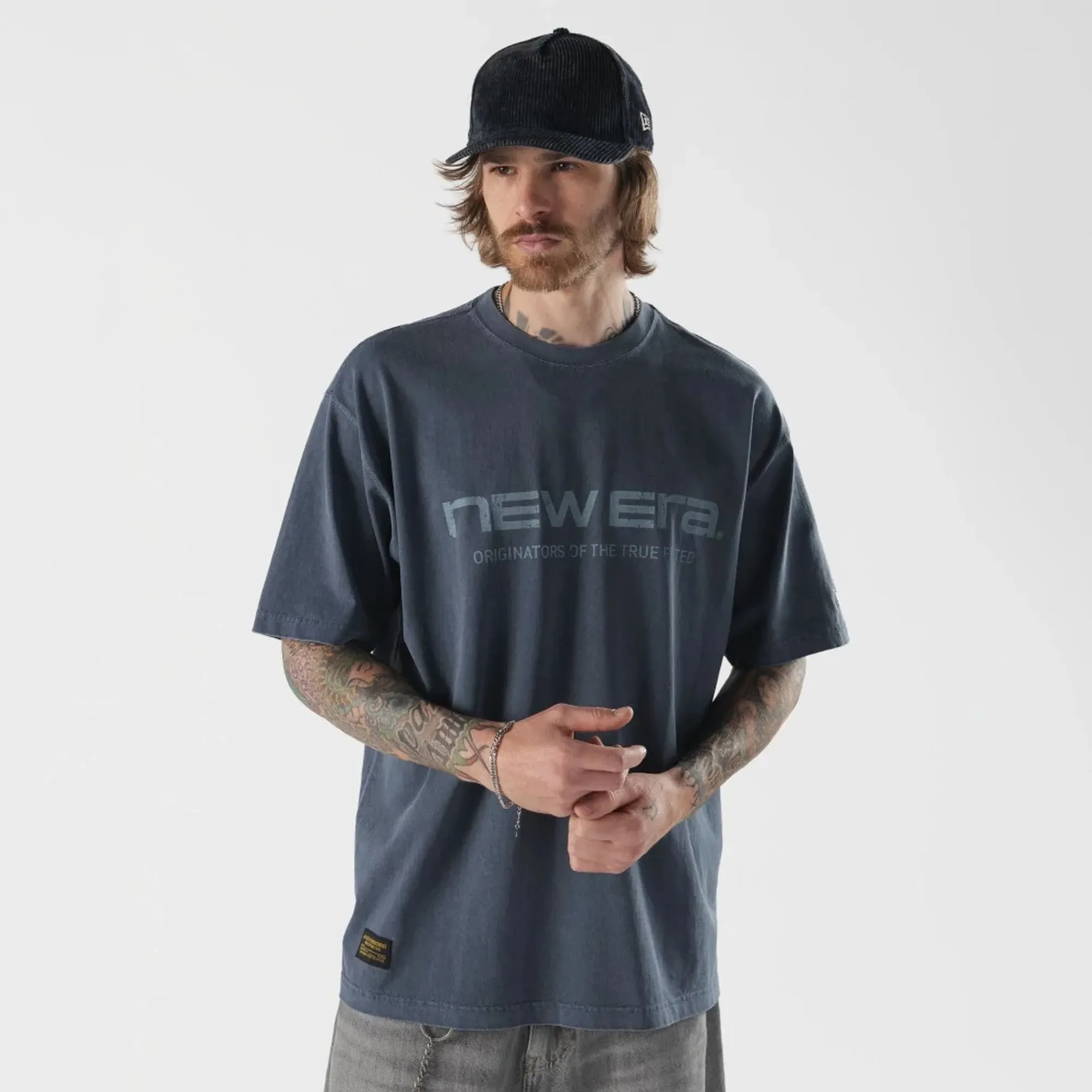 New Era Originators Navy T-Shirt adult unisex