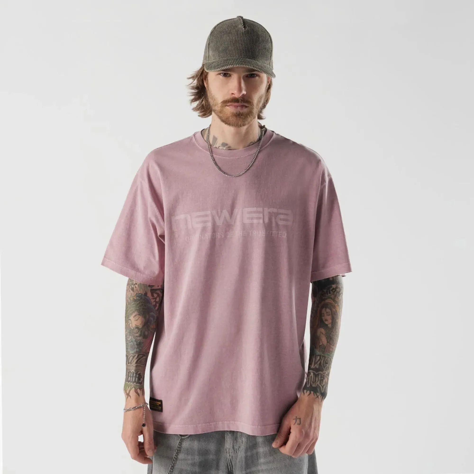 New Era Originators Pink T-Shirt adult unisex