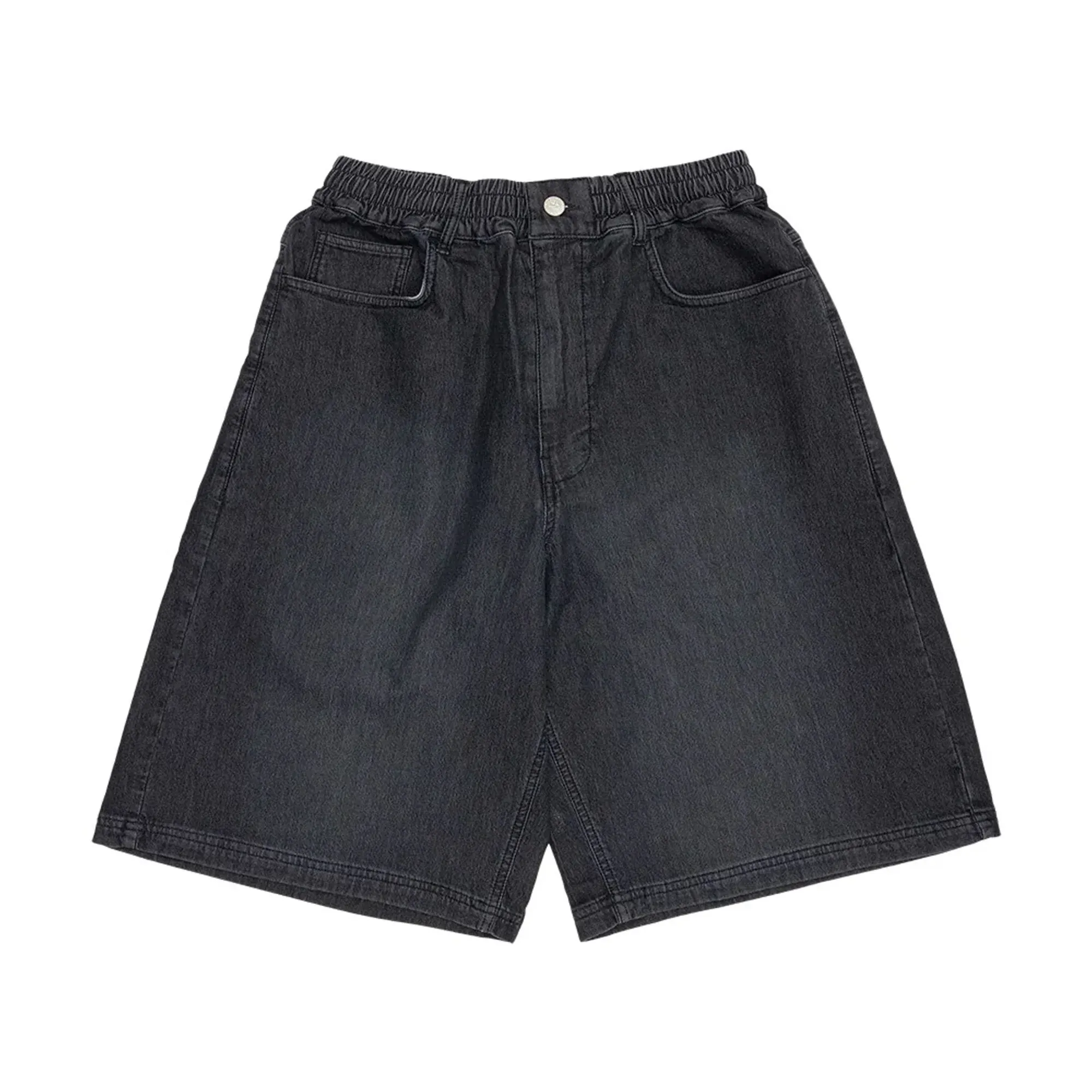 New Era Washed Black Bermuda Shorts adult unisex