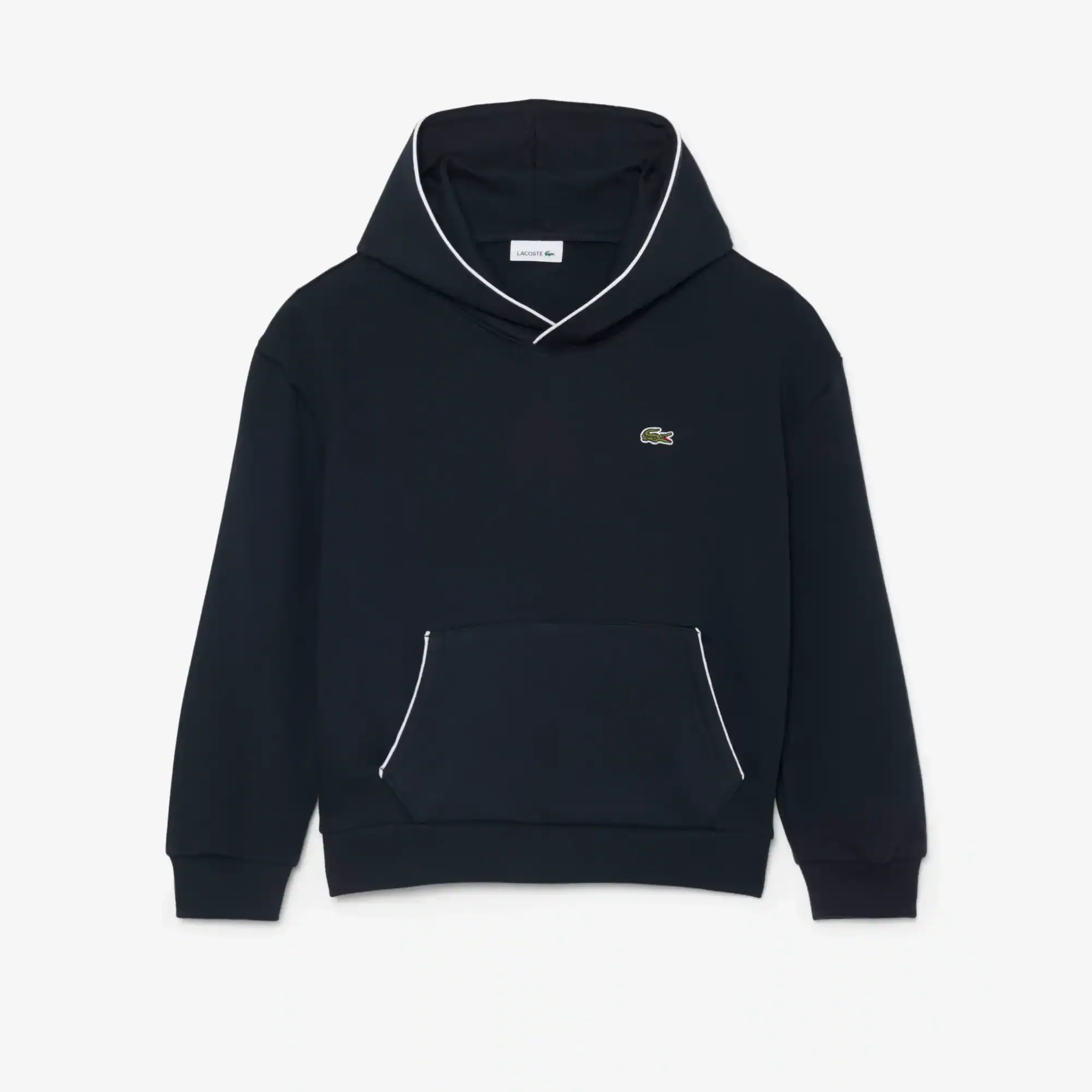 Lacoste Fleece Hoodie - Black