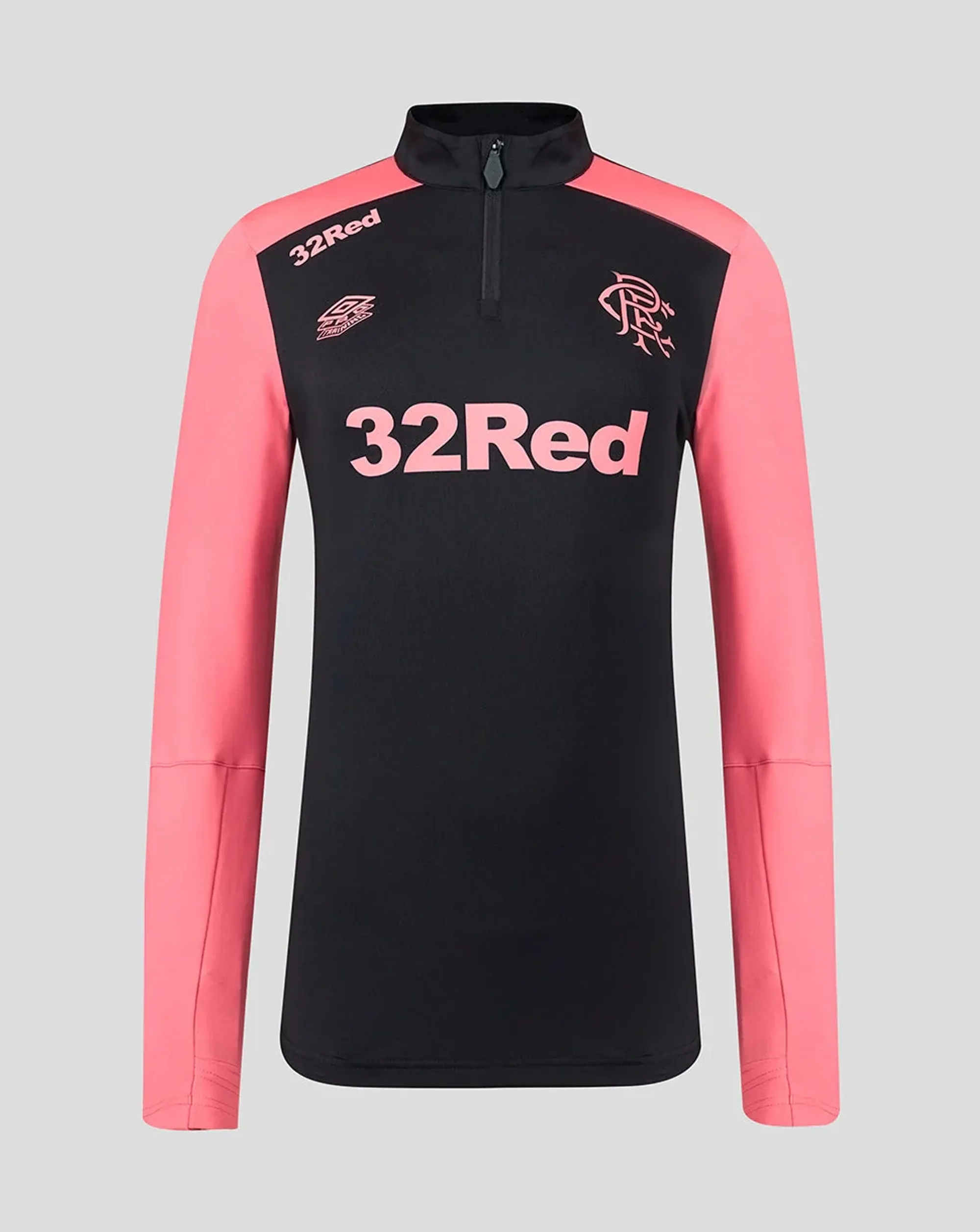 Castore Rangers Women's 26/27 Pro Training Quarter Zip - Coral