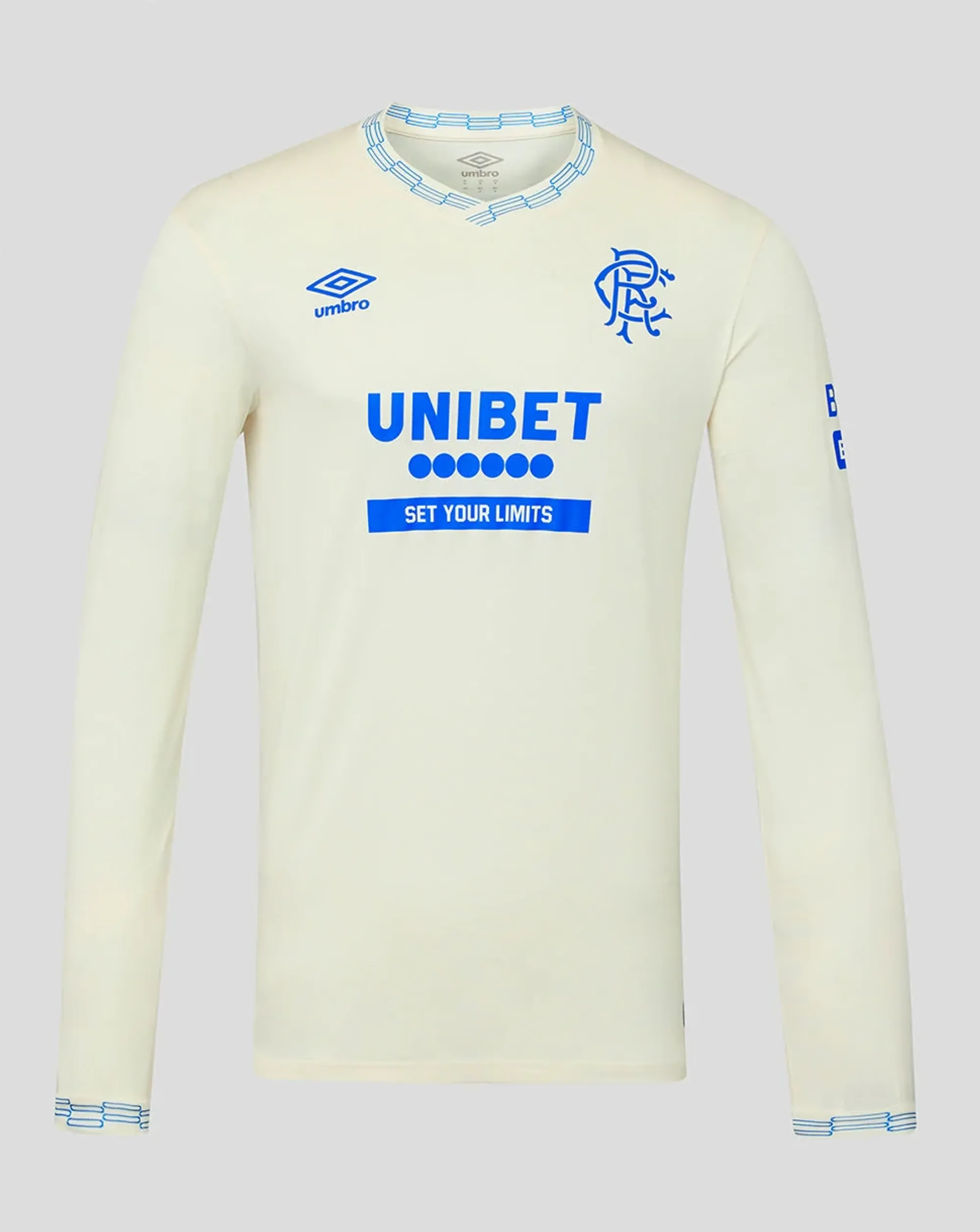 Castore Rangers Men's 26/27 Away Long Sleeve Shirt