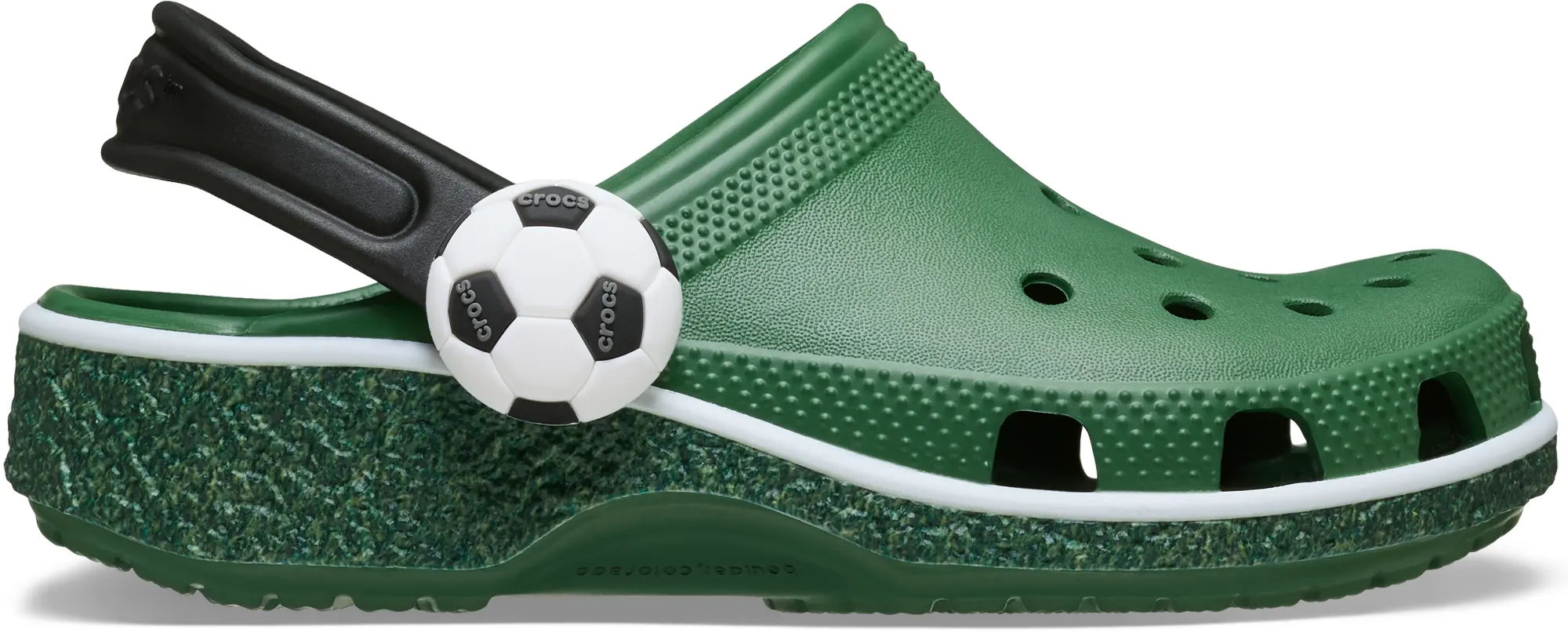 Crocs | Kids | Classic Soccer Turf | Clogs | Turf Green | C11