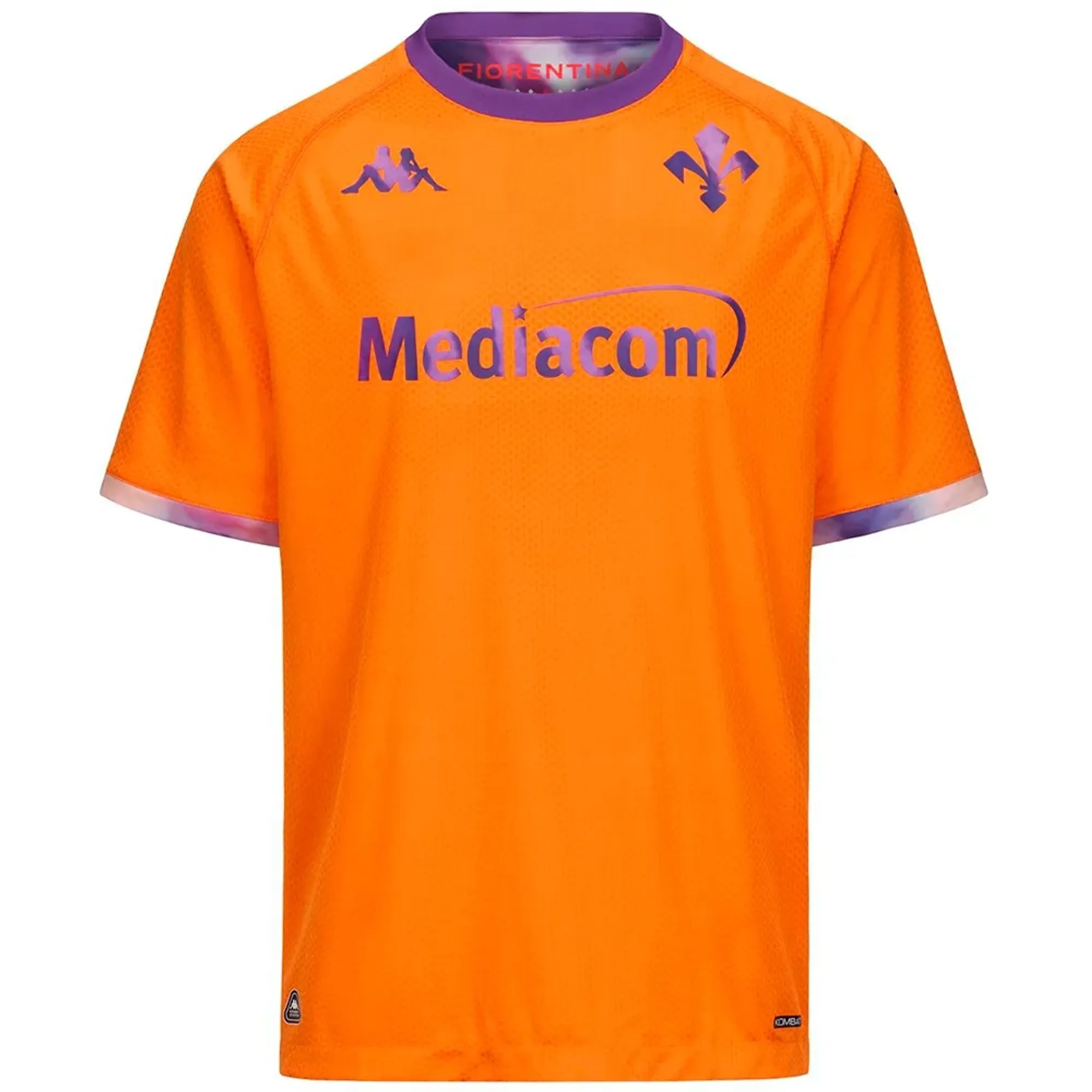 Kappa Ac Fiorentina 26/27 Kombat Fourth Short Sleeve T-shirt
