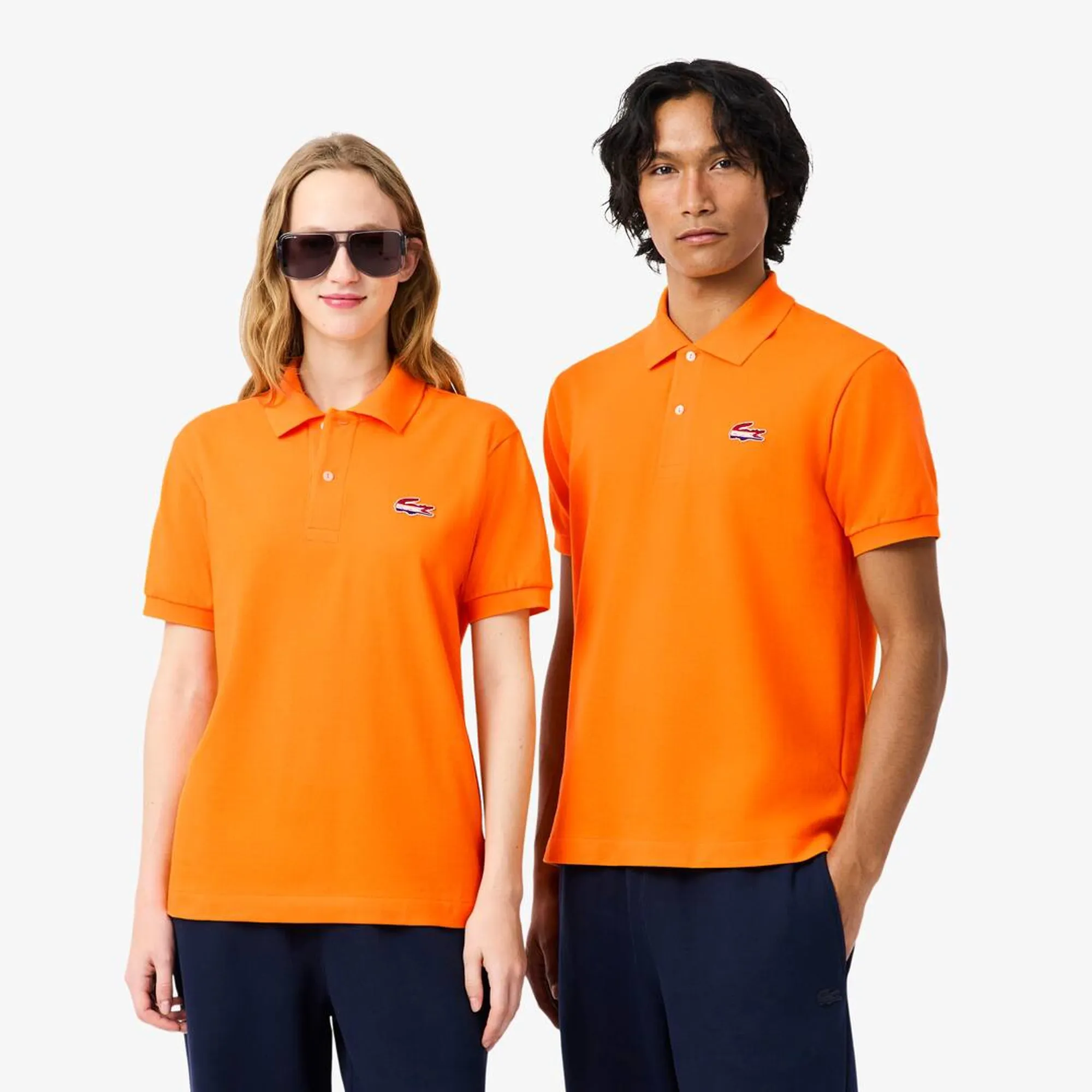 Lacoste Netherlands Edition Classic Fit L.12.12 Original Polo Shirt - Orange