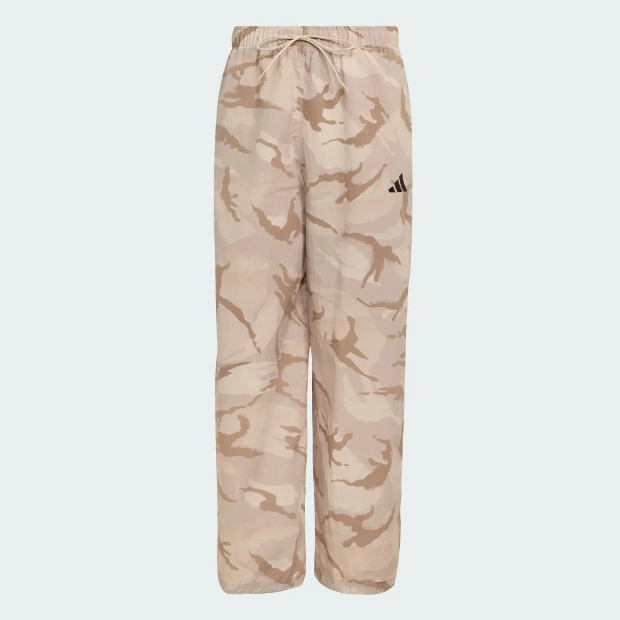 adidas Seasonal Essentials Camo Woven Parachute Tracksuit Bottoms