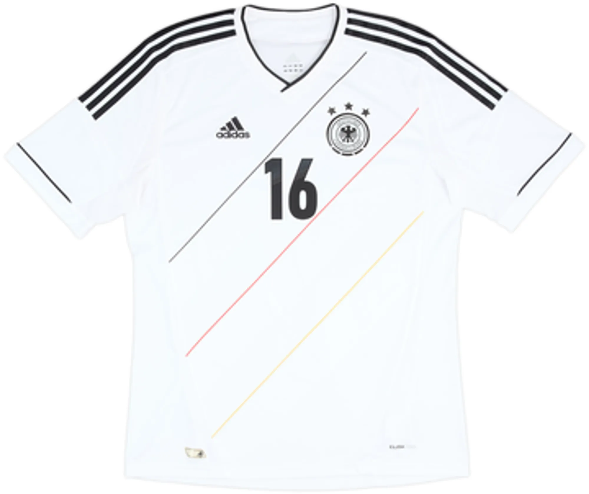 2012-13 Germany Home Shirt Lahm #16EL