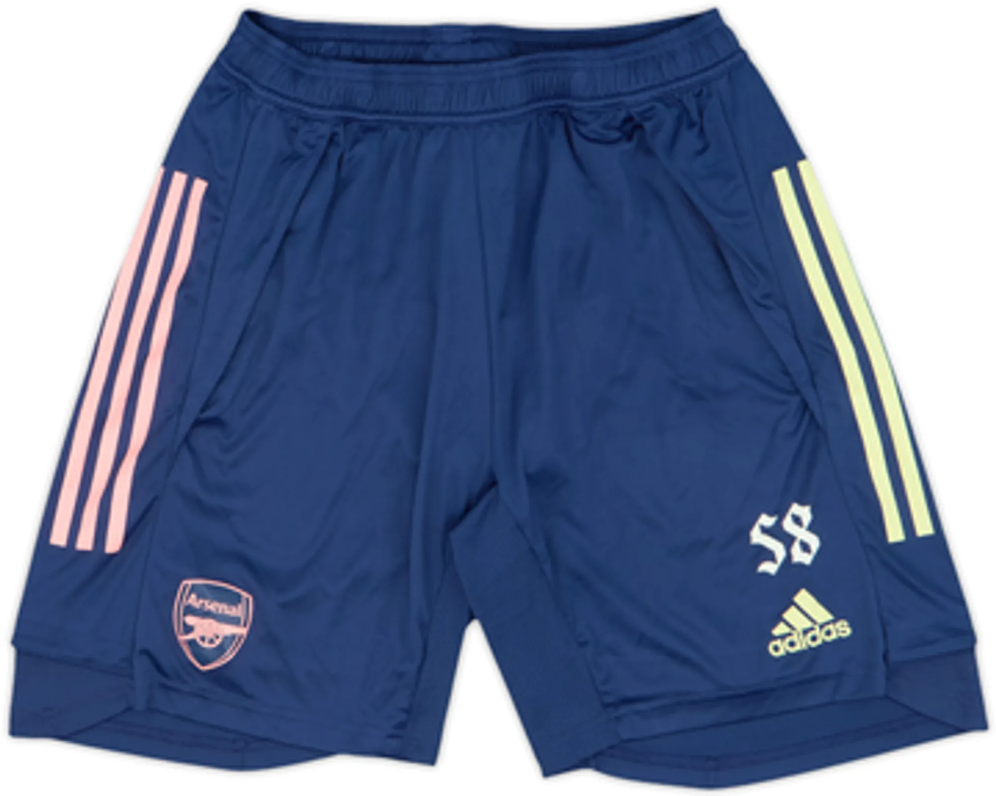 2020-21 Arsenal Player Issue adidas Training Shorts #58 - 10/10 - (M)