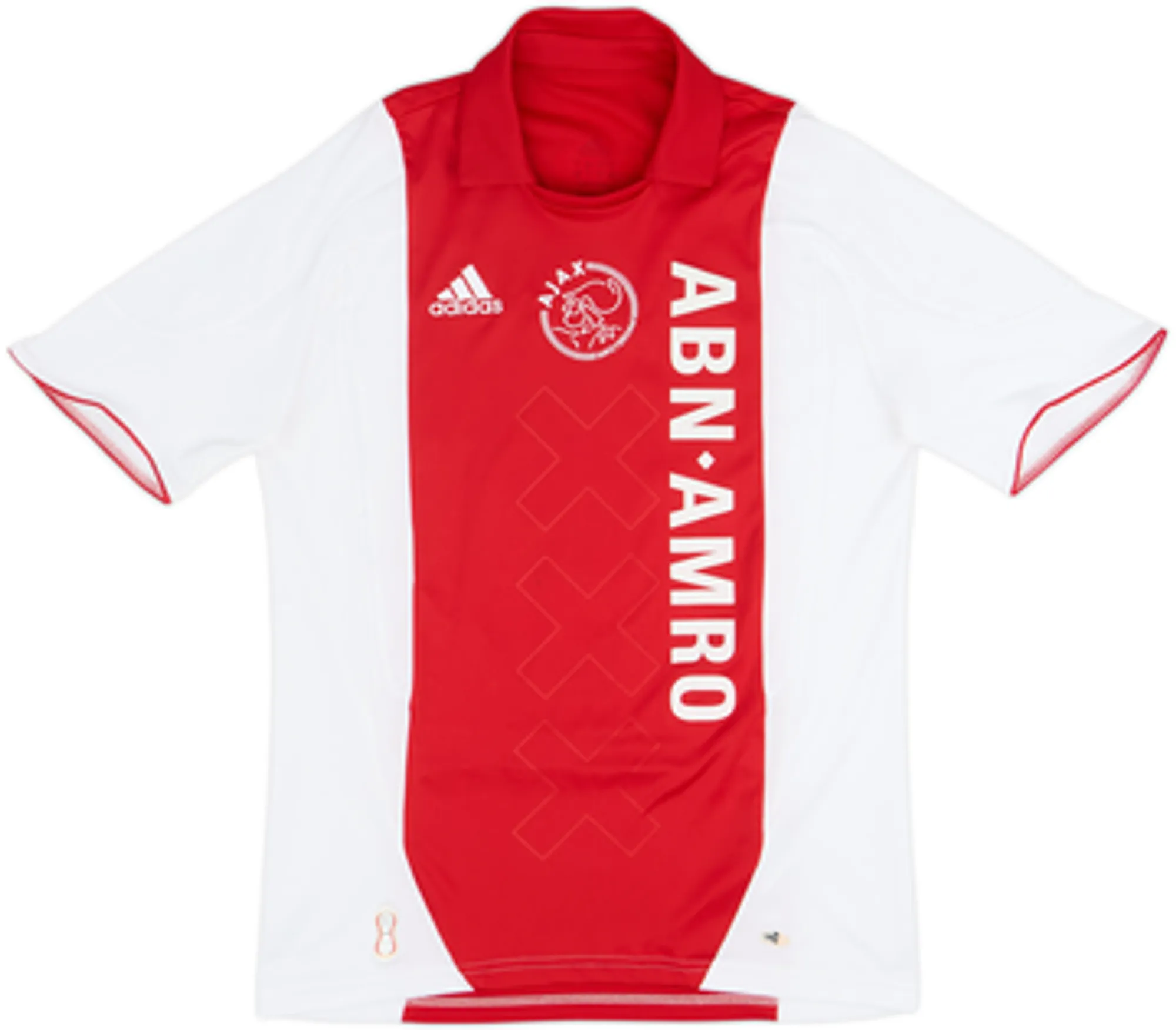 2007-08 Ajax Home Shirt Suarez #16 - 8/10 - (S)