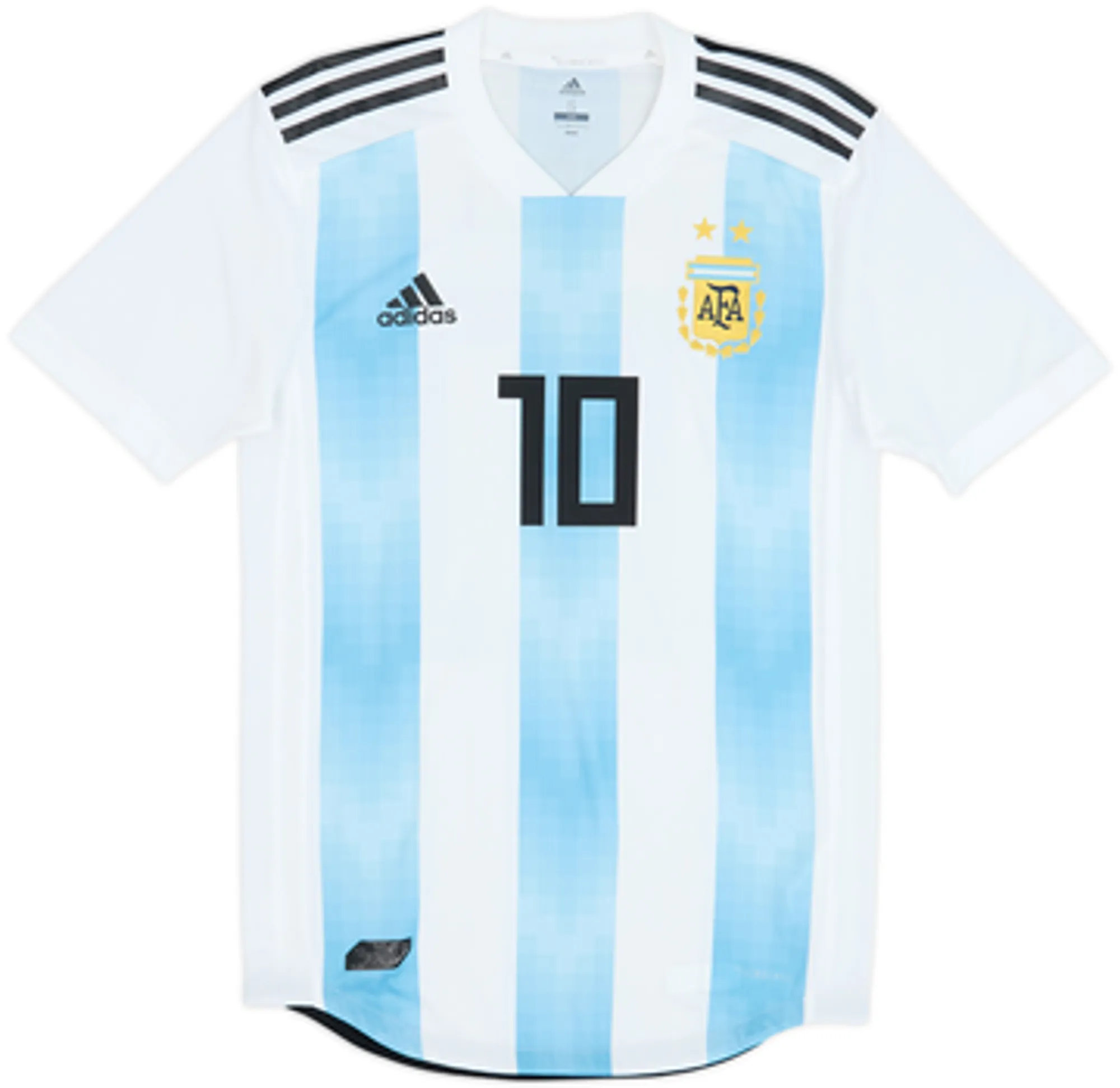 2018-19 Argentina Authentic Home Shirt Messi #10 - 9/10 - (S)