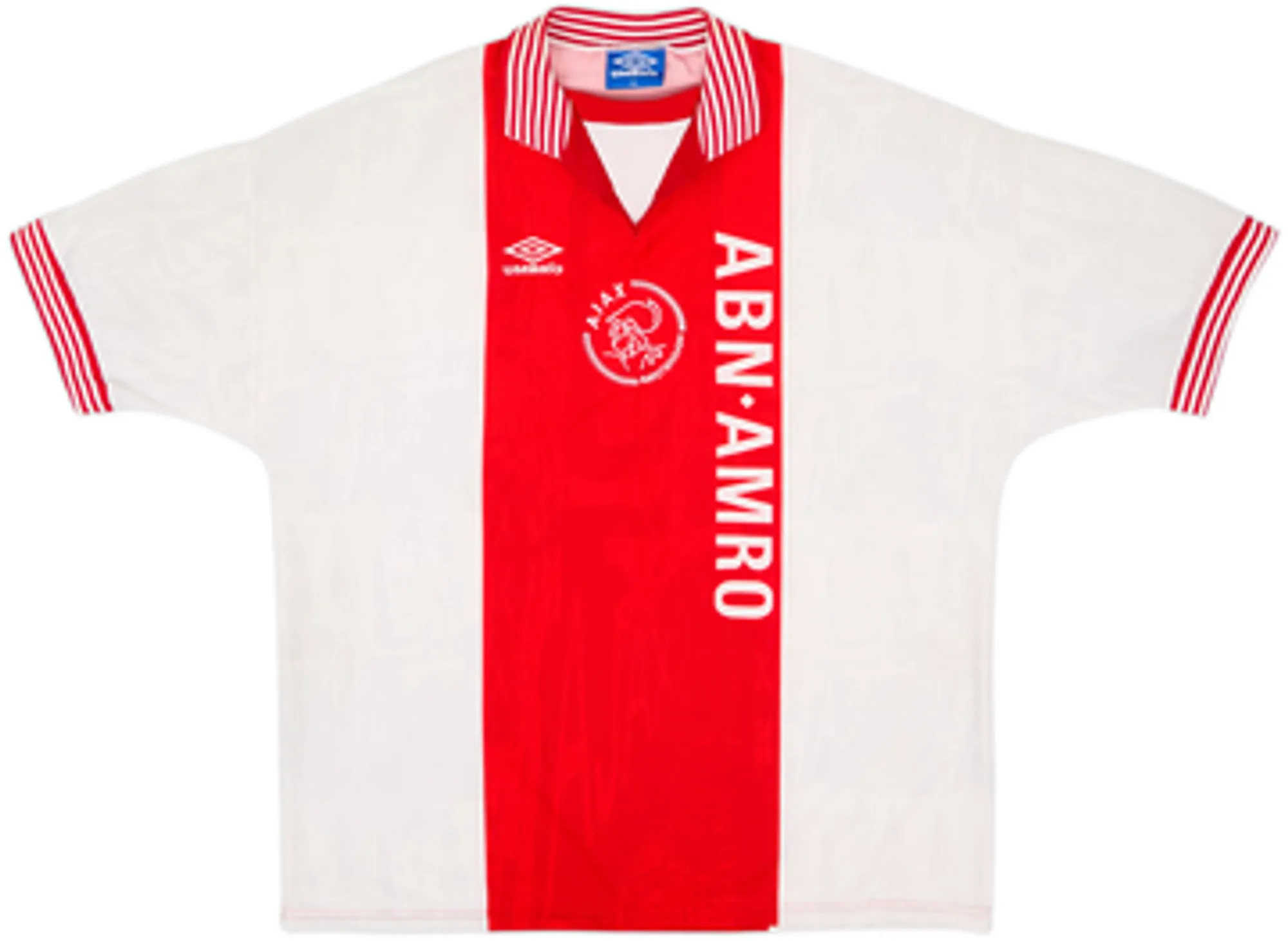 1996-97 Ajax Home Shirt Kluivert #9 - 7/10 - (XXL)