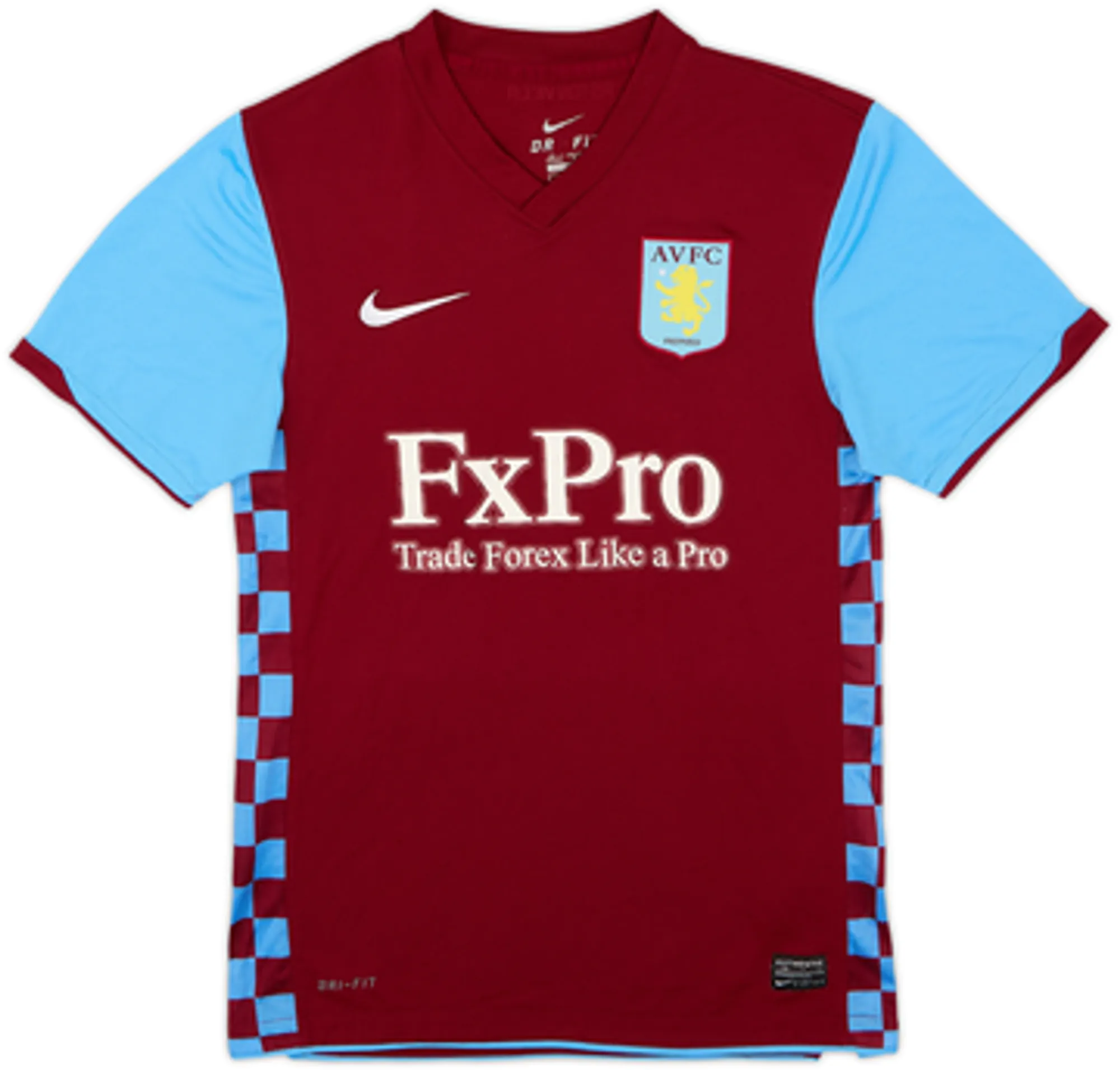 2010-11 Aston Villa Home Shirt Downing #6 - 6/10 - (S)