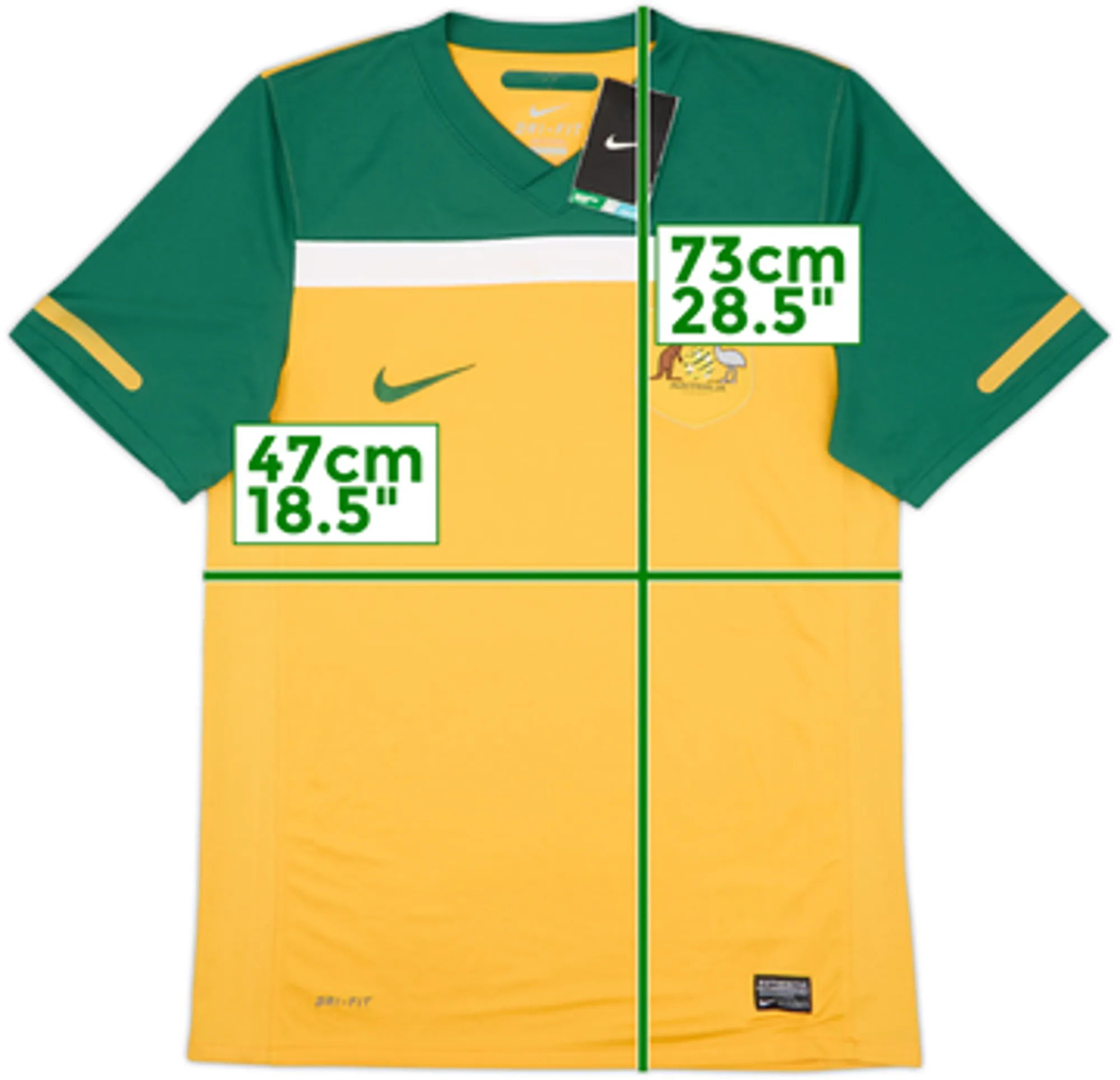 2010-11 Australia Home Shirt (S)
