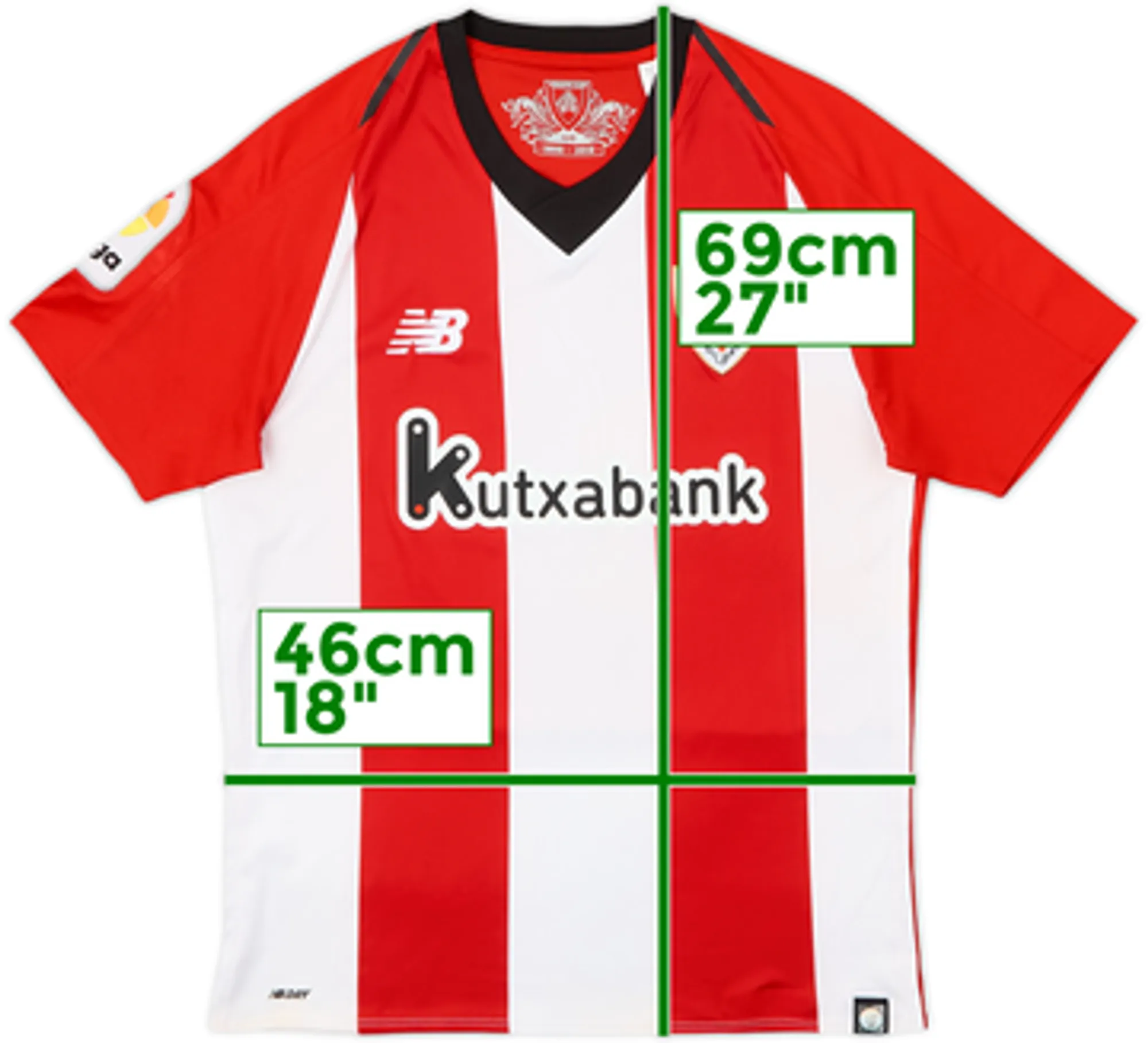 2018-19 Athletic Bilbao Home Shirt - 8/10 - (S)