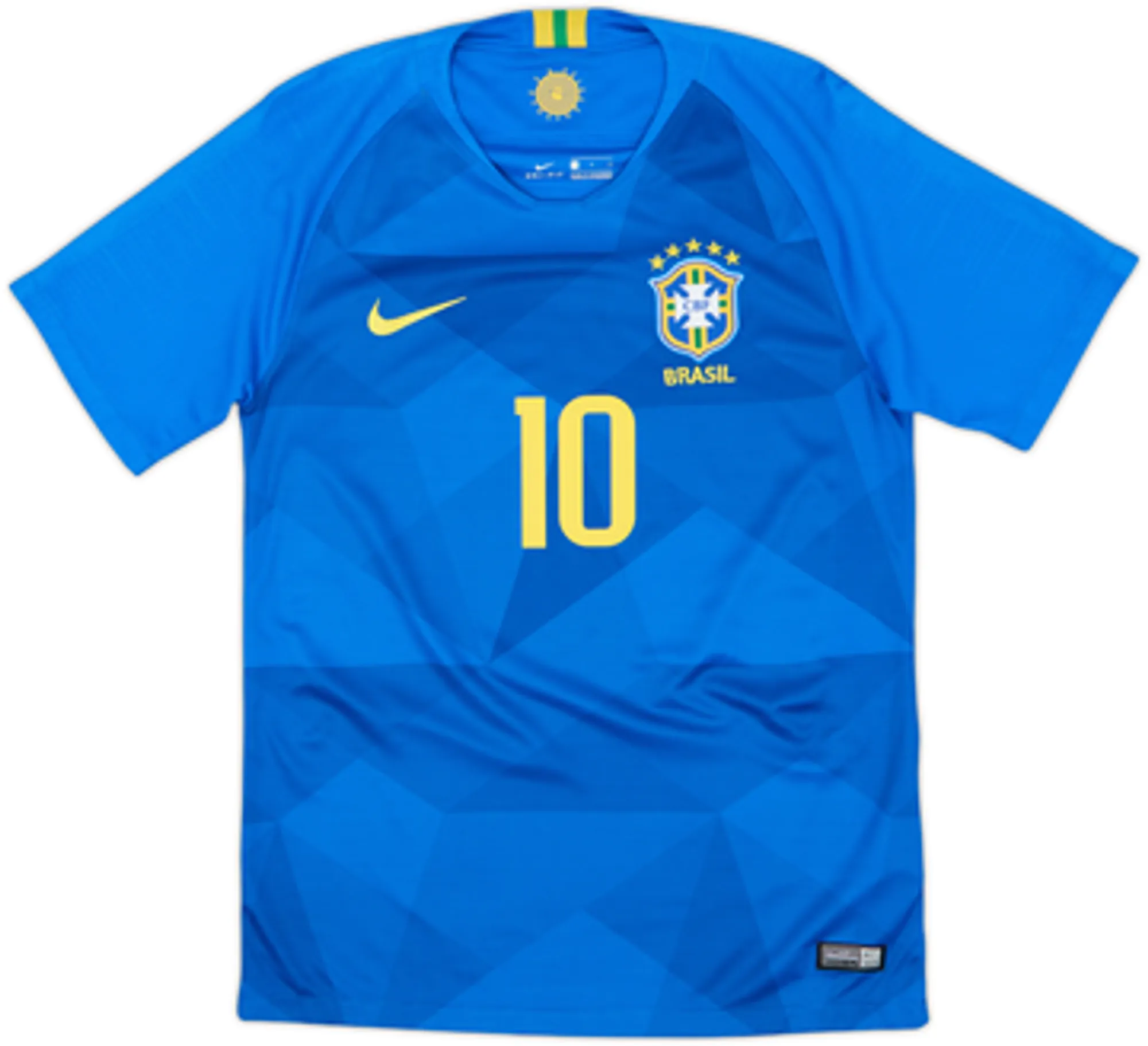 2018-19 Brazil Away Shirt Neymar Jr #10 - 9/10 - (S)