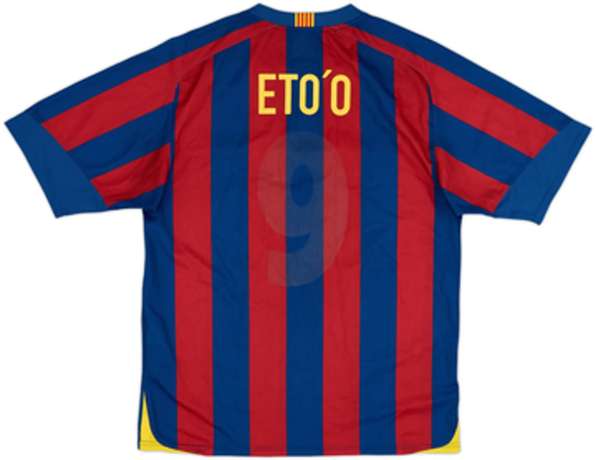2005-06 Barcelona Basic Home Shirt Eto'o - 5/10 - (S)
