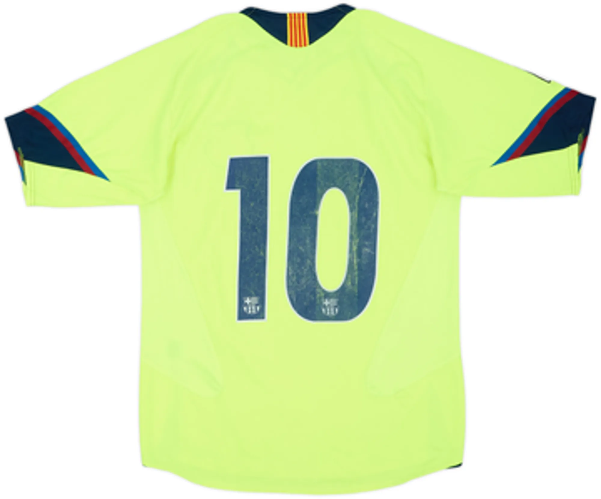 2005-06 Barcelona Away Shirt #10 - 5/10 - (XL.Boys)