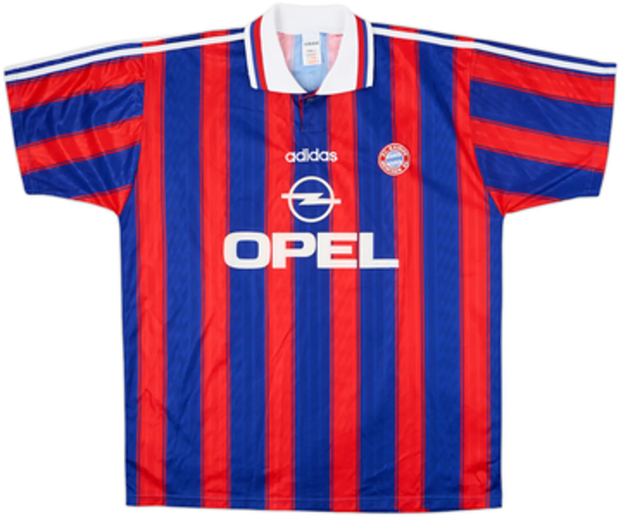 1995-97 Bayern Munich Home Shirt Strunz #8 - 8/10 - (XL)