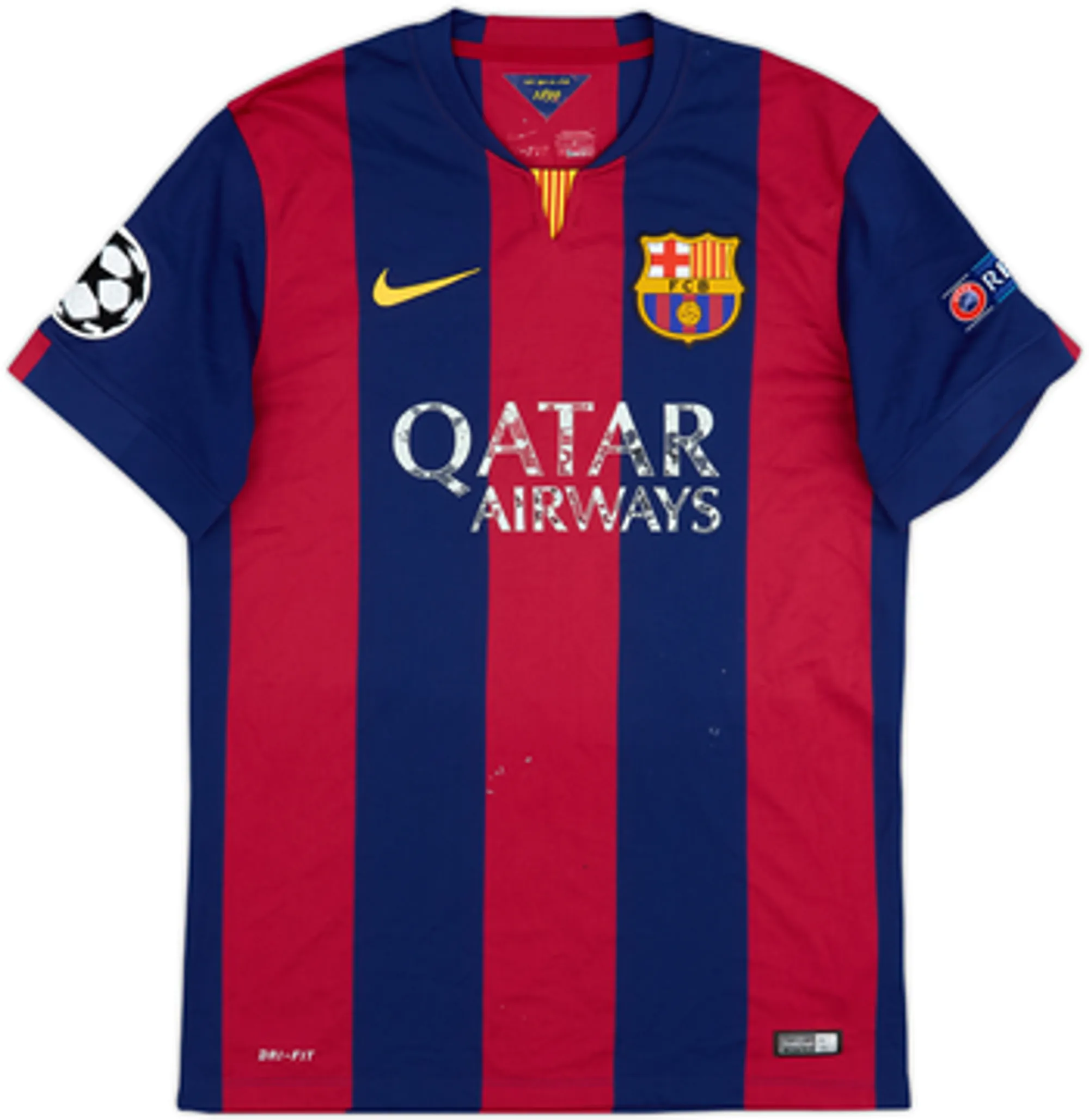 2014-15 Barcelona Home Shirt Messi #10 - 4/10 - (M)