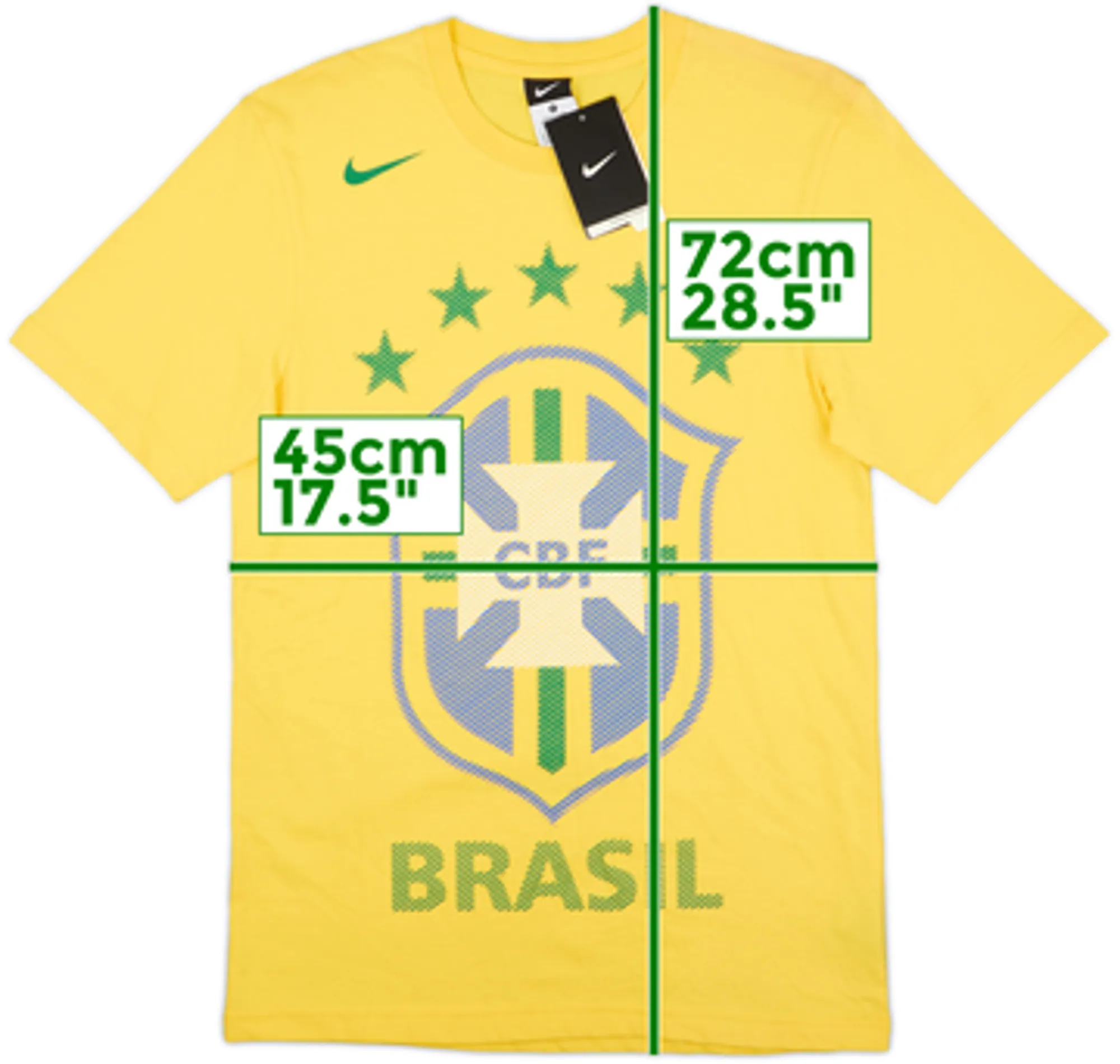 2010-11 Brazil Nike Graphic Tee (S)