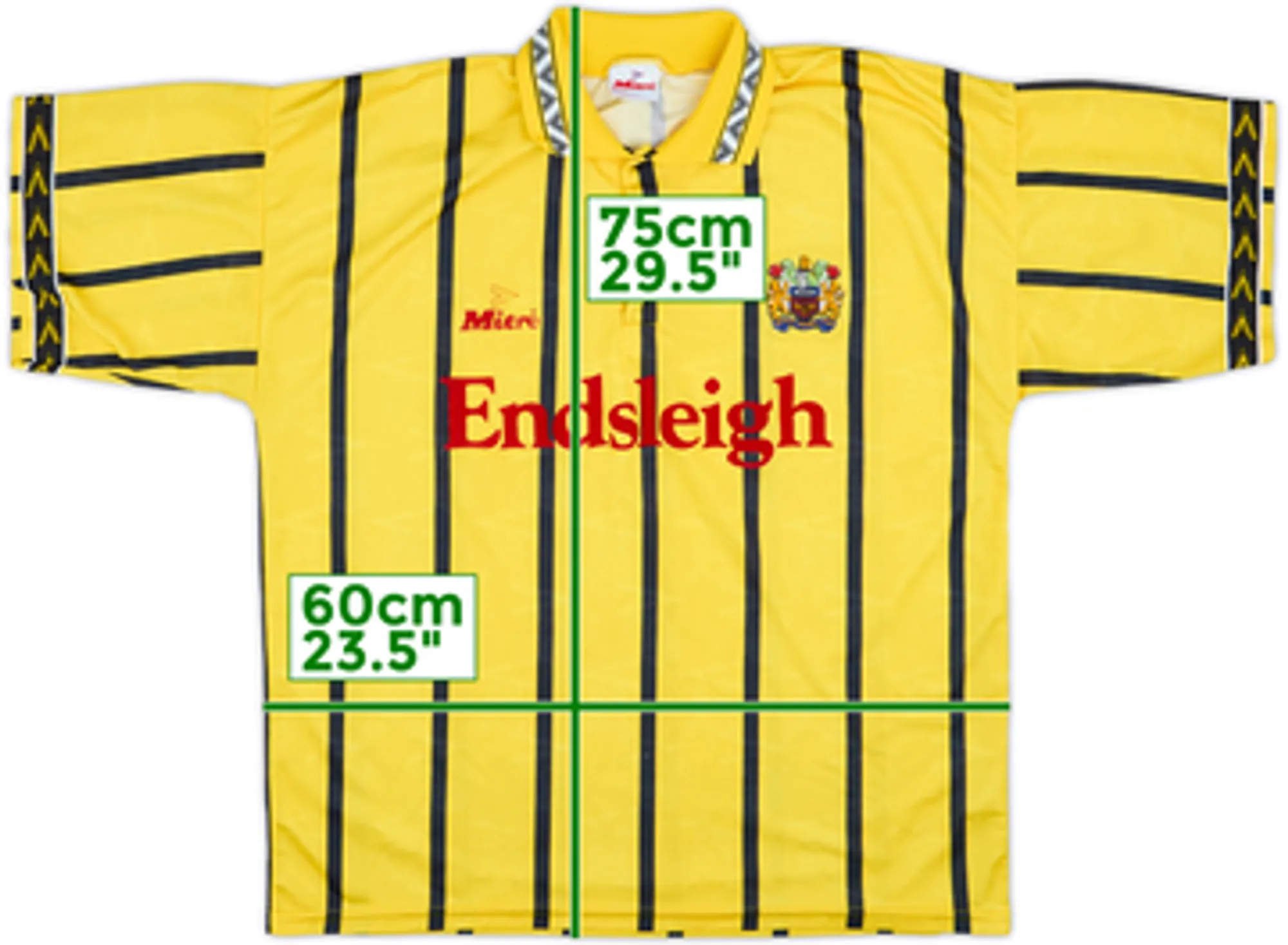 1993-95 Burnley Away Shirt - 7/10 - (XL)