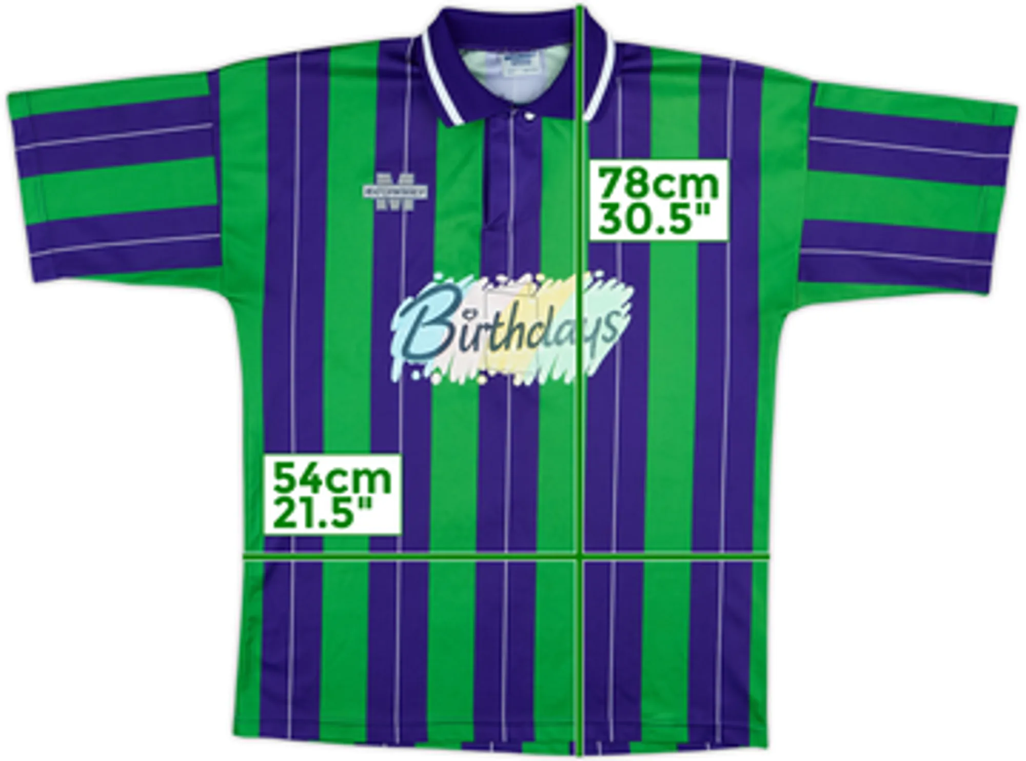 1994-95 Bury Away Shirt - 7/10 - (L)