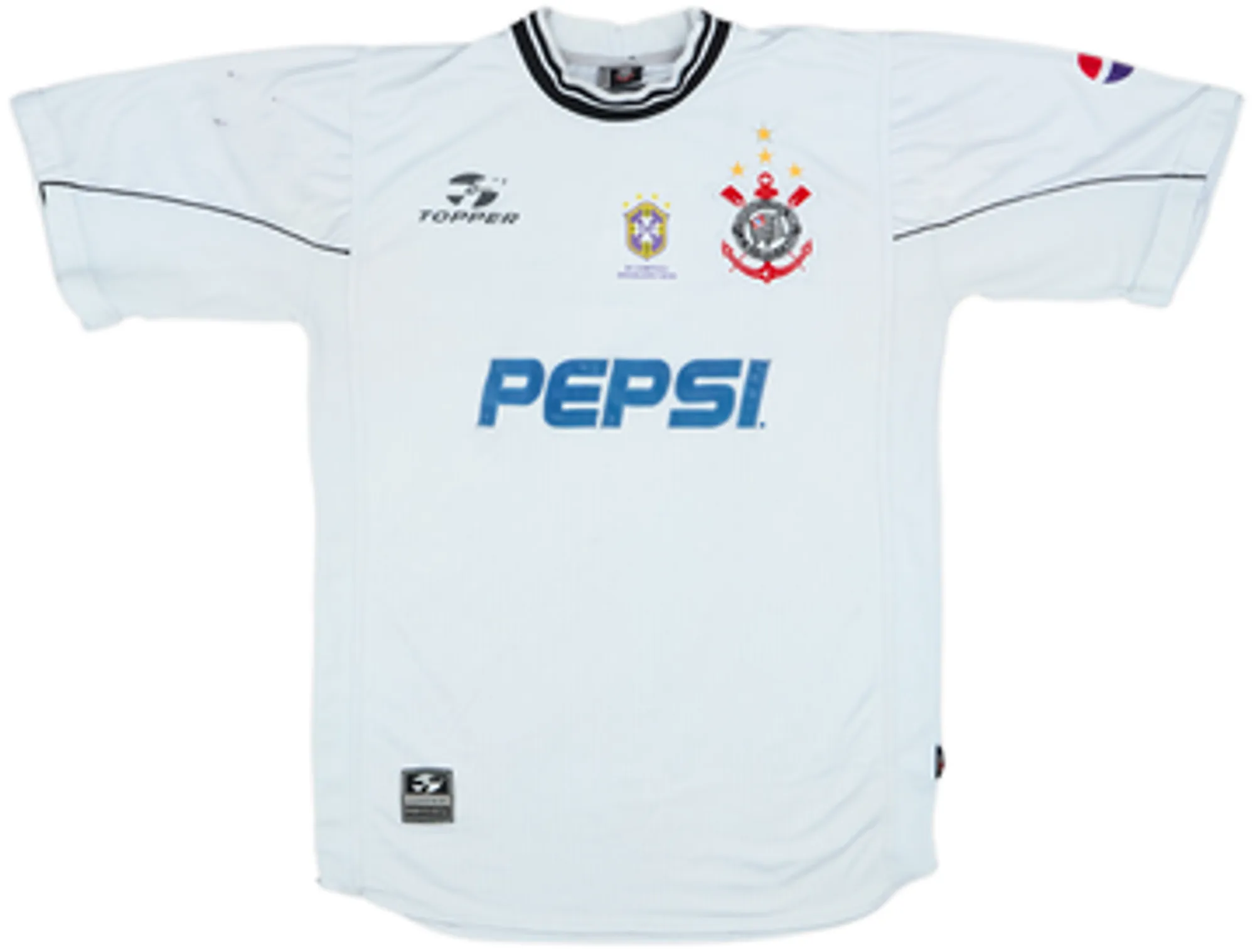 2000-01 Corinthians Home Shirt - 4/10 - (L)