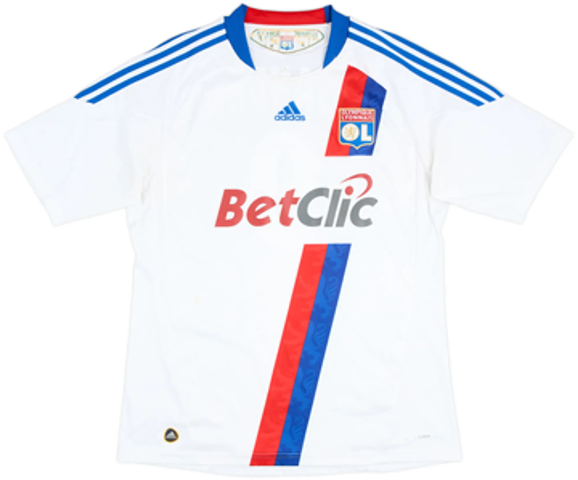 2010-11 Lyon Home Shirt Lisandro #9 - 6/10 - (L)