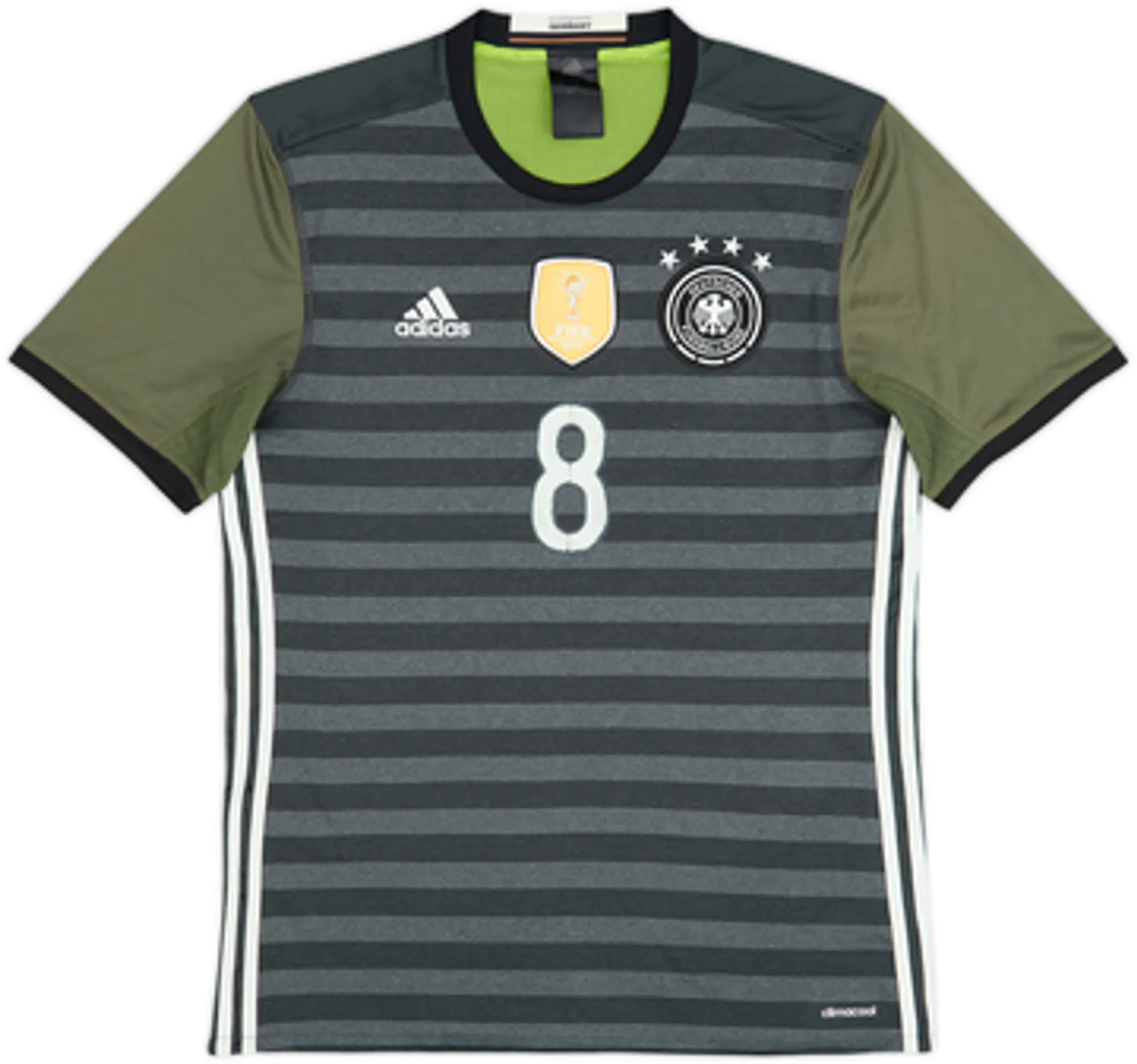 2015-17 Germany Away Shirt Ozil #8 - 10/10 - (M)
