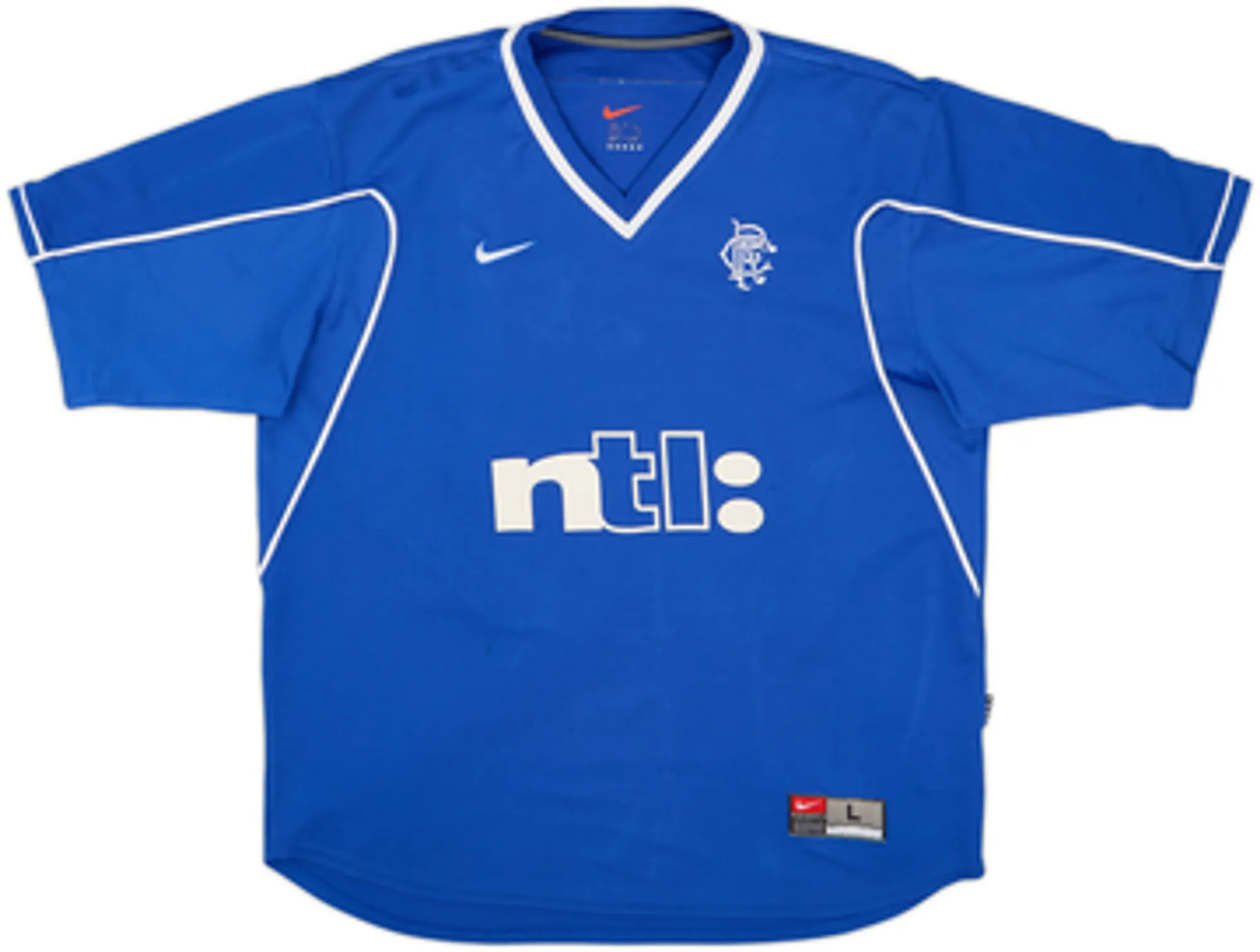 1999-01 Rangers Home Shirt Ferguson #6 - 6/10 - (L)