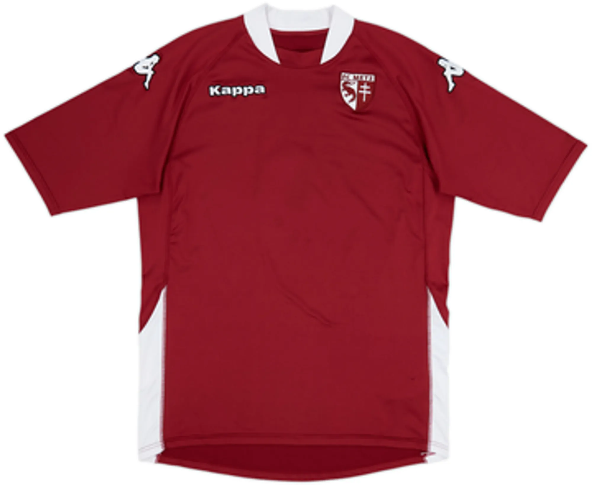2008-09 FC Metz Home Shirt Wiltord #9 - 8/10 - (L)
