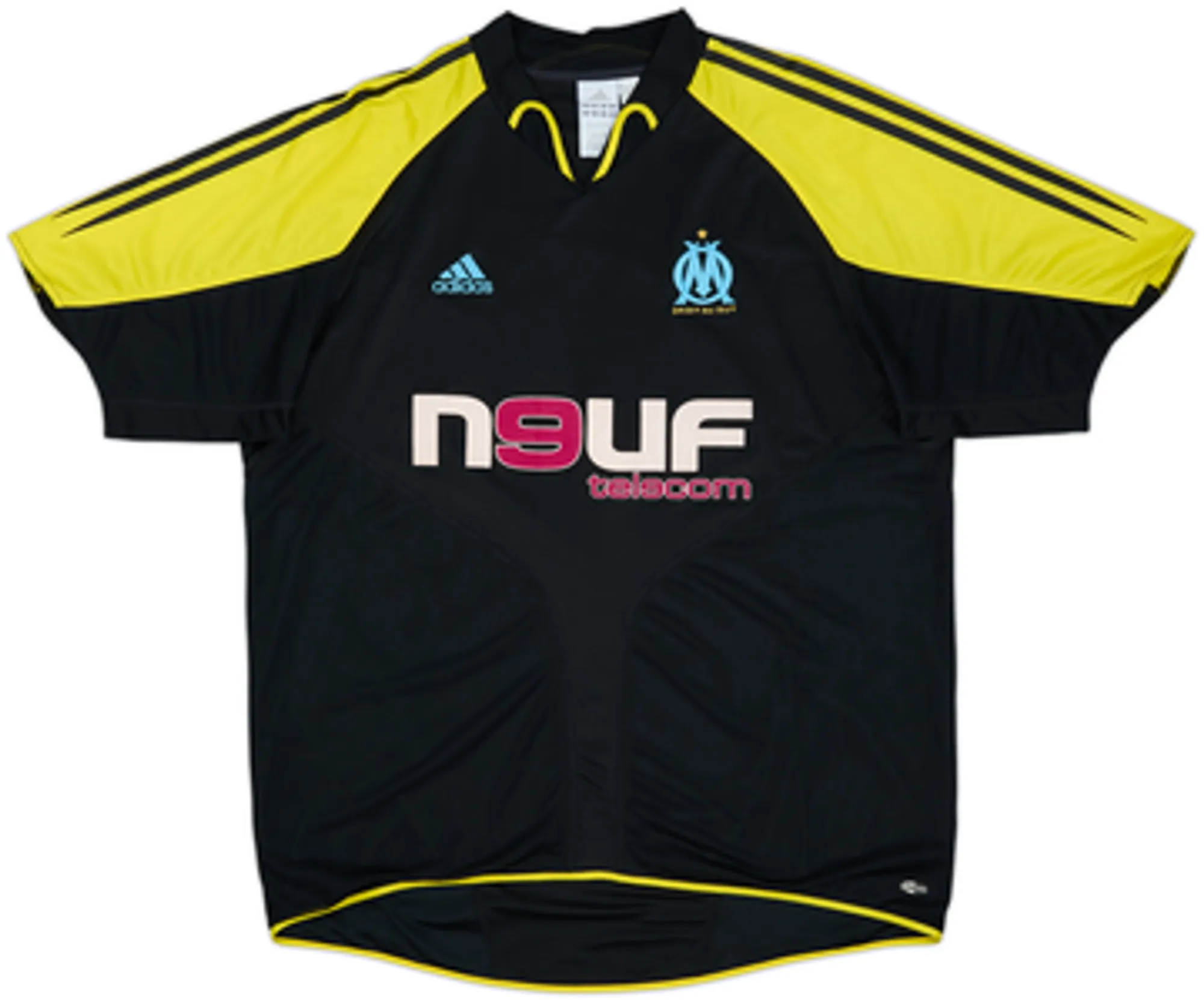2004-05 Olympique Marseille Third Shirt Lizarazu #3 - 8/10 - (XL)