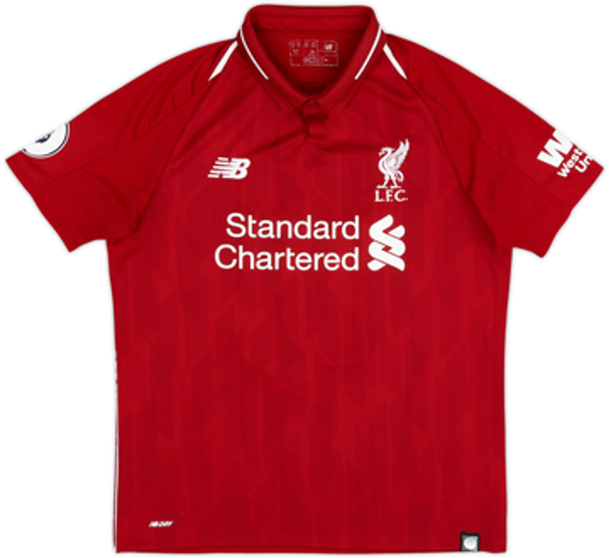 2018-19 Liverpool Home Shirt Salah #11 - 7/10 - (XL.Boys)