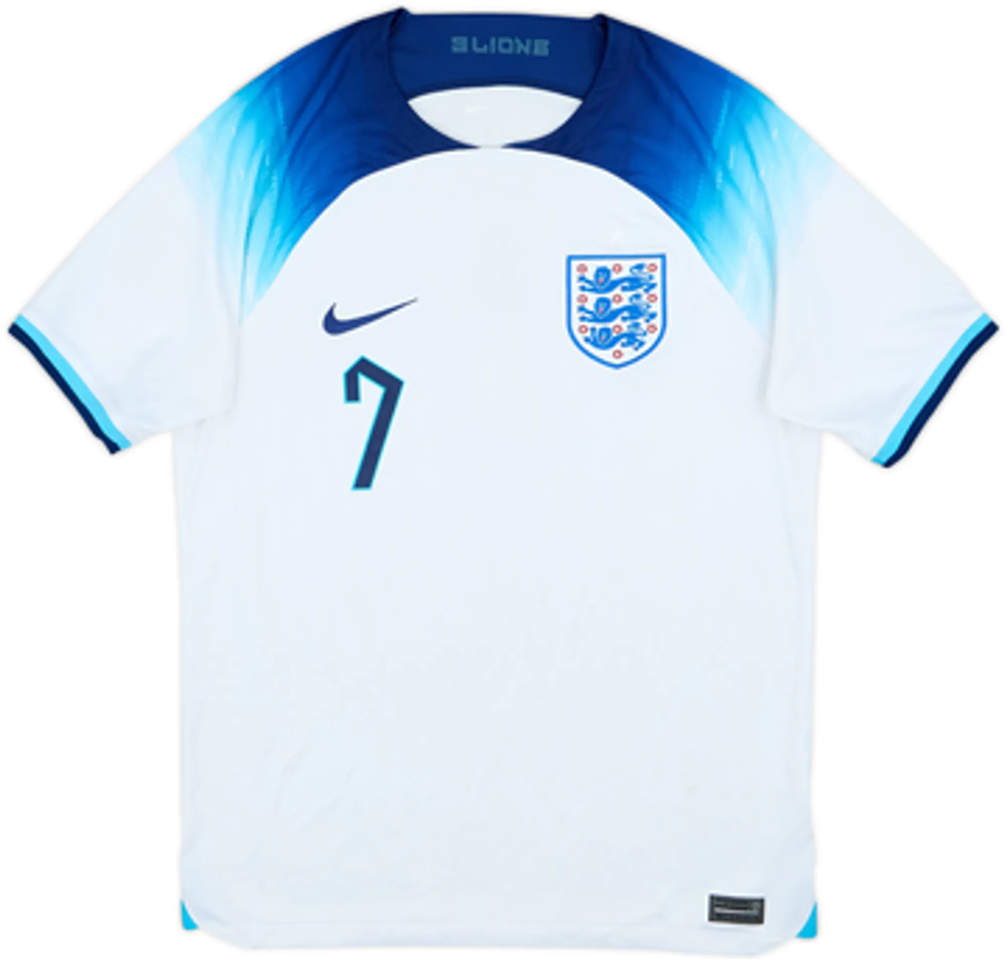 2022-23 England Home Shirt Grealish #7 - 6/10 - (M)