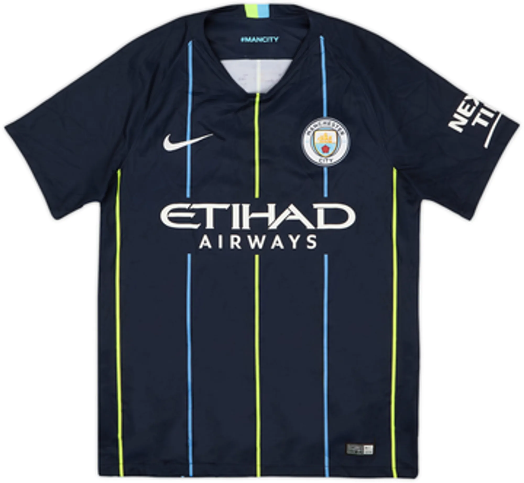 2018-19 Manchester City Away Shirt Mahrez #26 - 8/10 - (S)