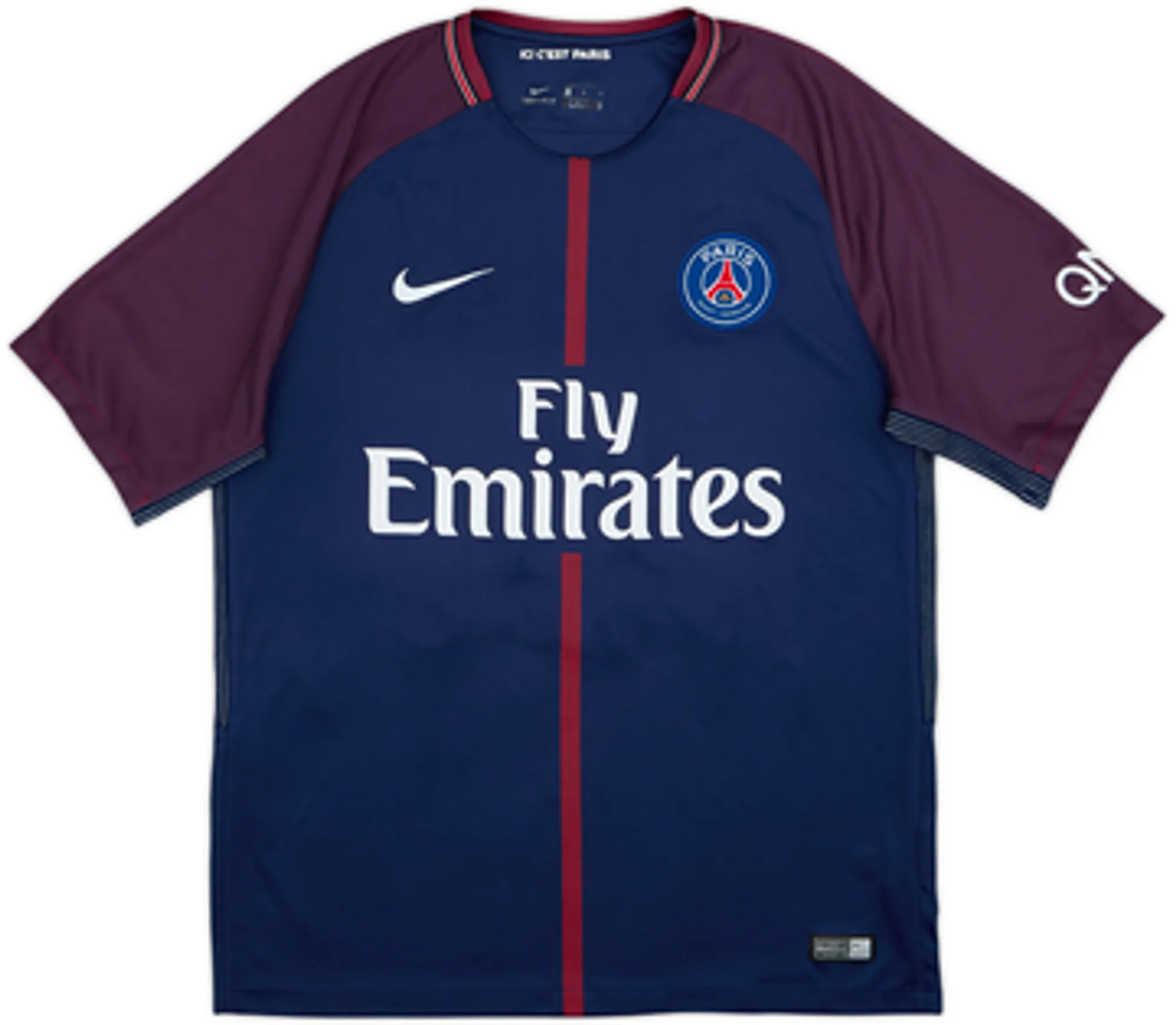 2017-18 Paris Saint-Germain Home Shirt Verratti #6 - 8/10 - (L)