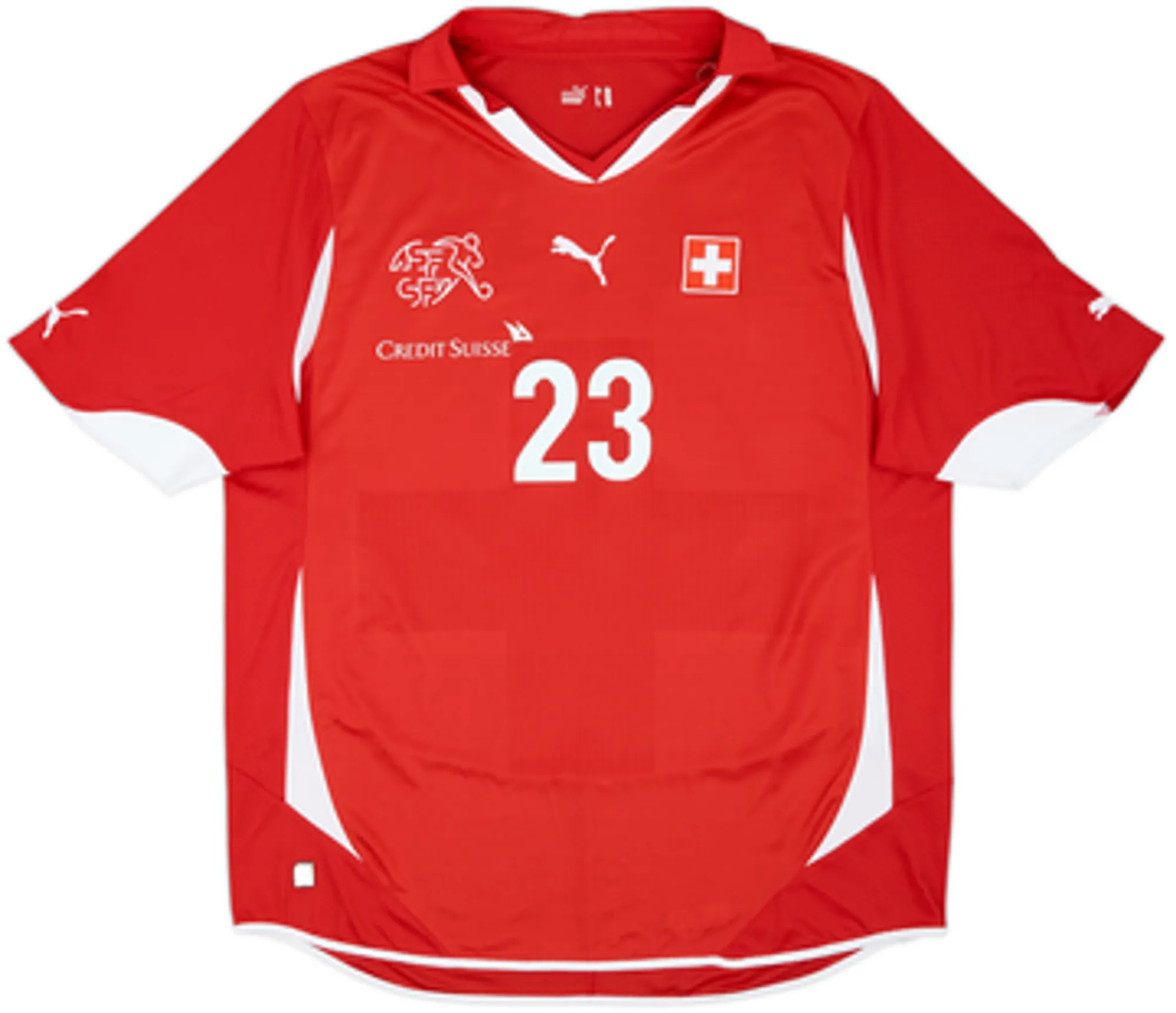 2010-11 Switzerland Home Shirt Shaqiri #23 - 10/10 - (XXL)