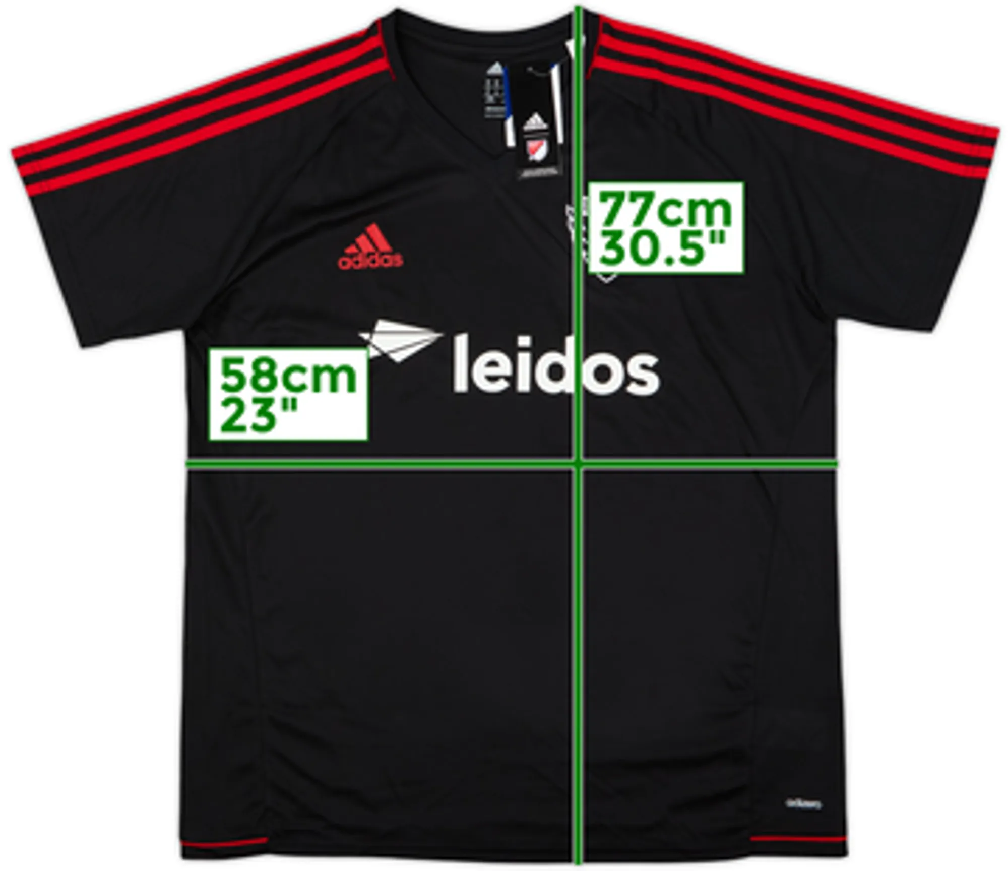 2016-17 DC United adidas Training Shirt (XL)
