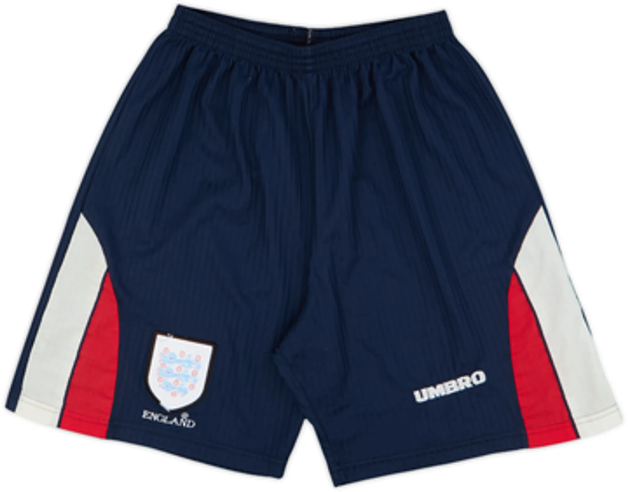 1998-00 England Home Shorts - 5/10 - (L)