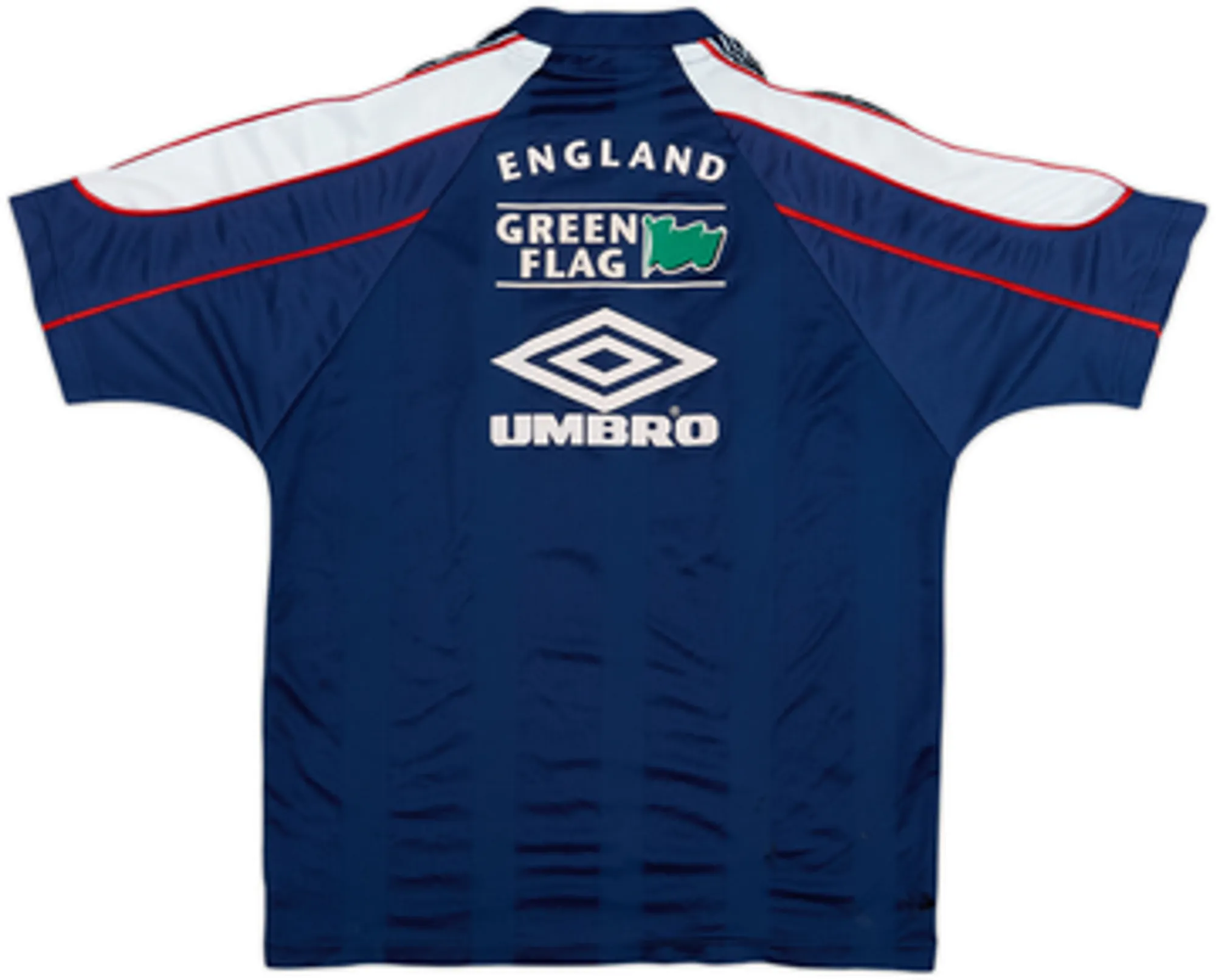 1998-00 England Umbro Training Shirt - 7/10 - (M)