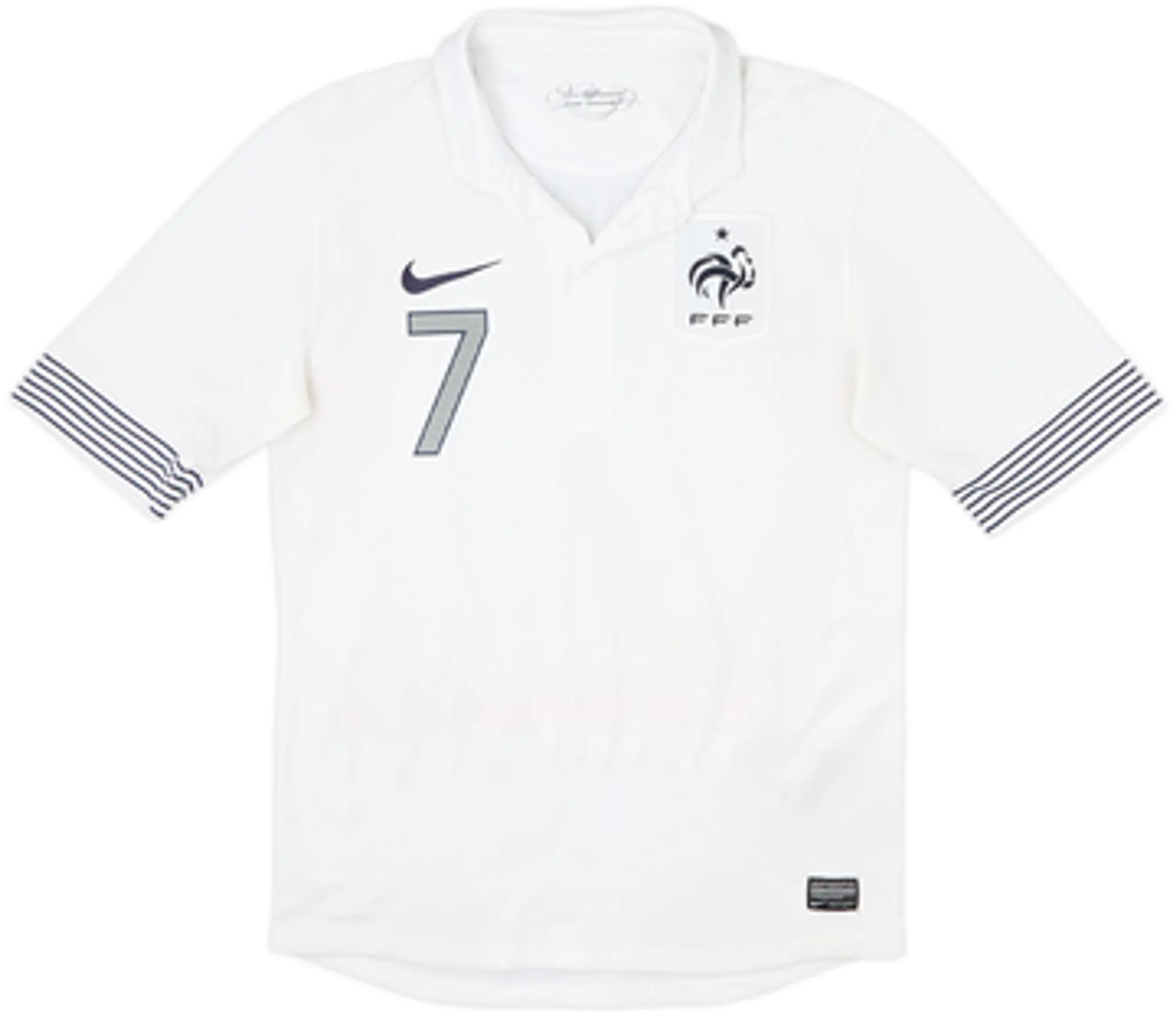 2012-13 France Away Shirt Ribery #7 - 4/10 - (S)