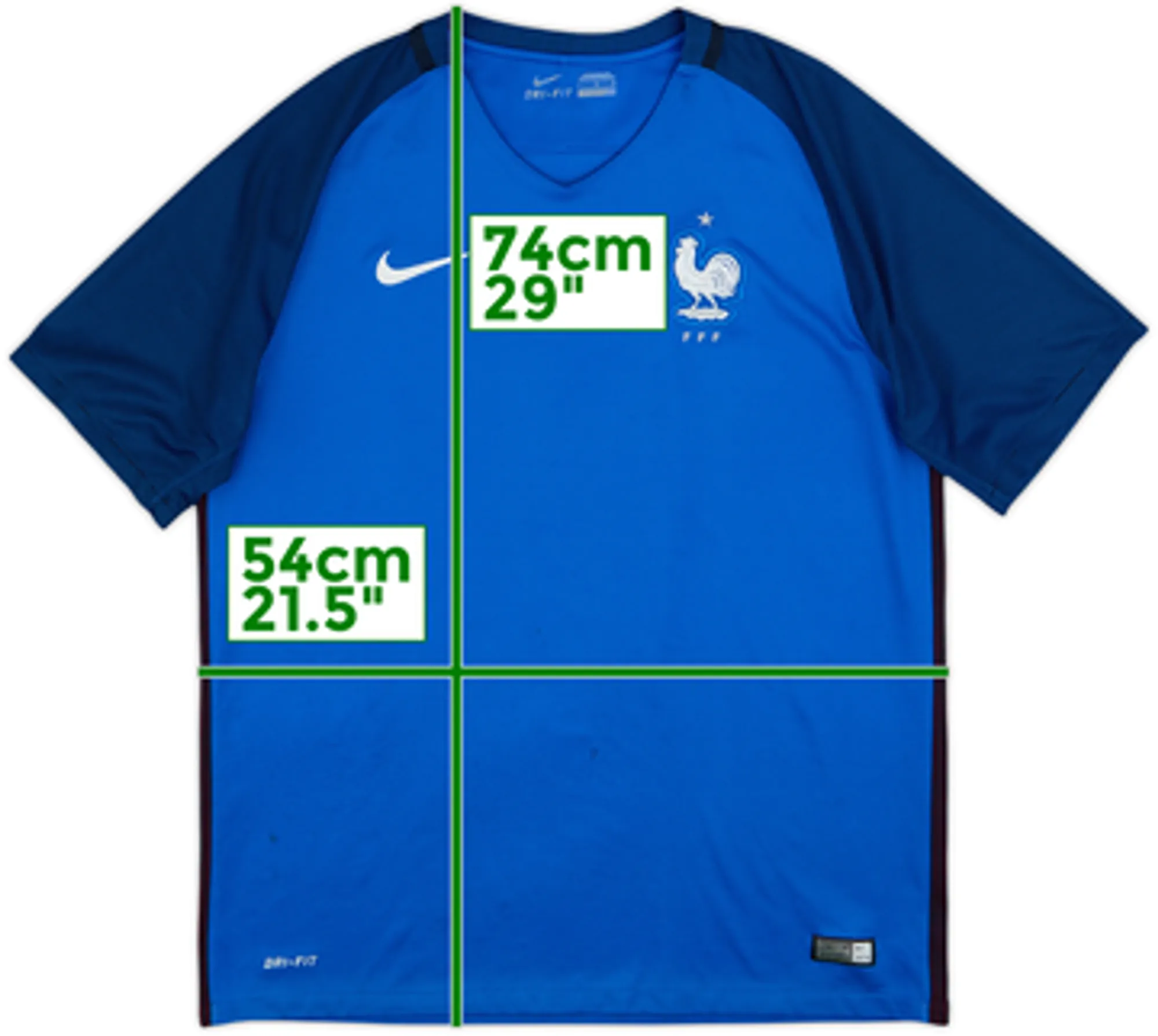 2016-17 France Home Shirt - 4/10 - (L)