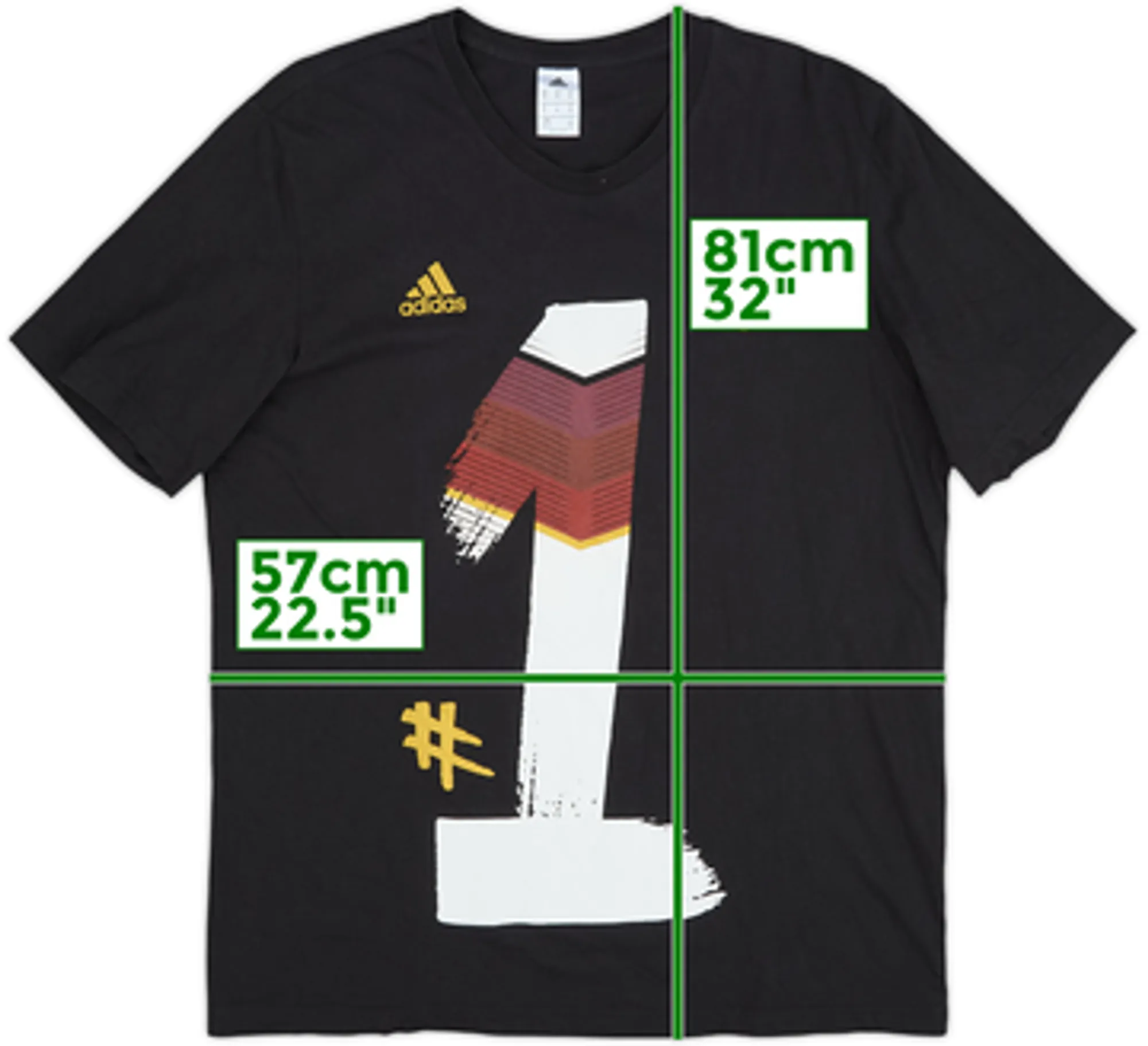 2014-15 Germany adidas Cotton Tee - 10/10 - (XL)
