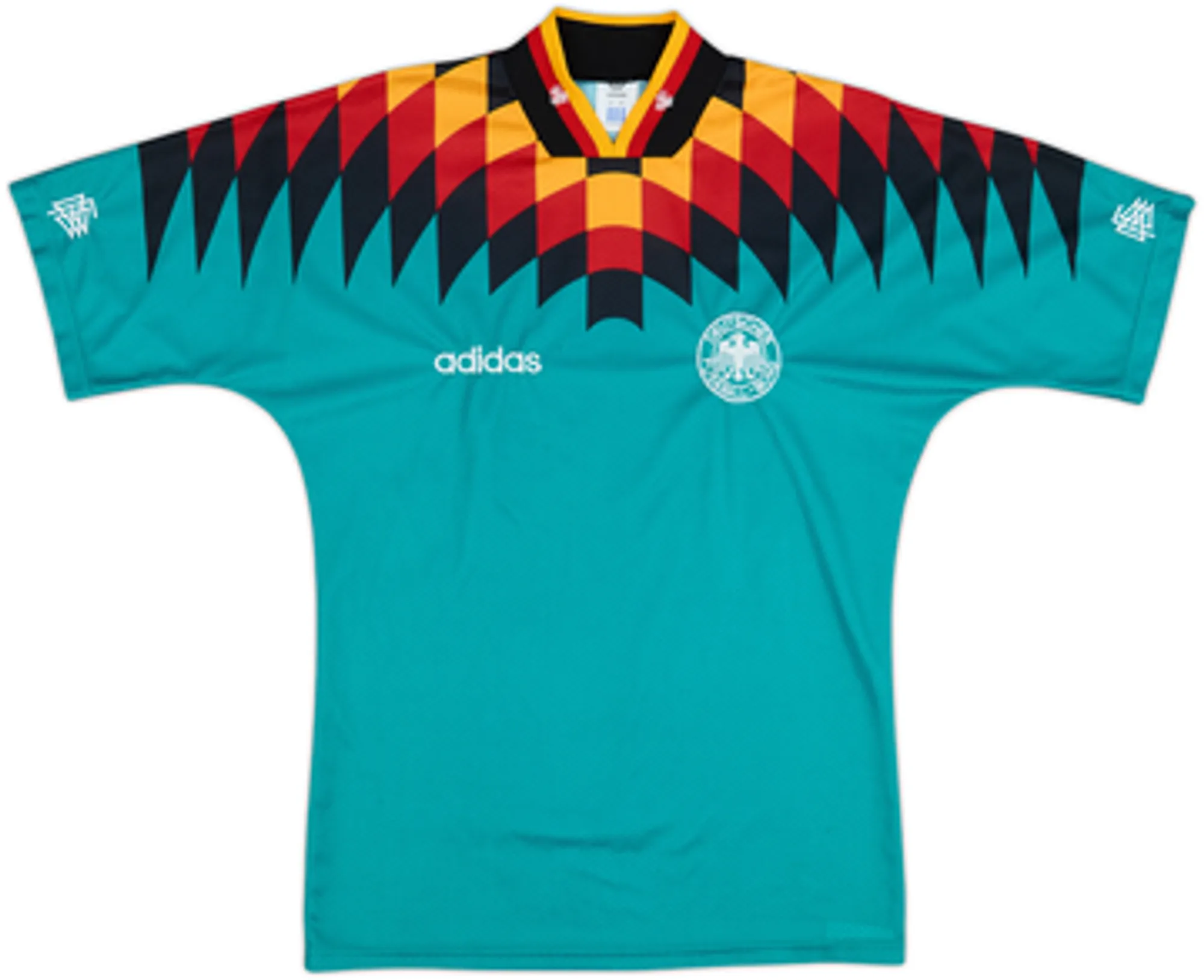 1994-96 Germany Away Shirt Matthaus #4 - 7/10 - (S)