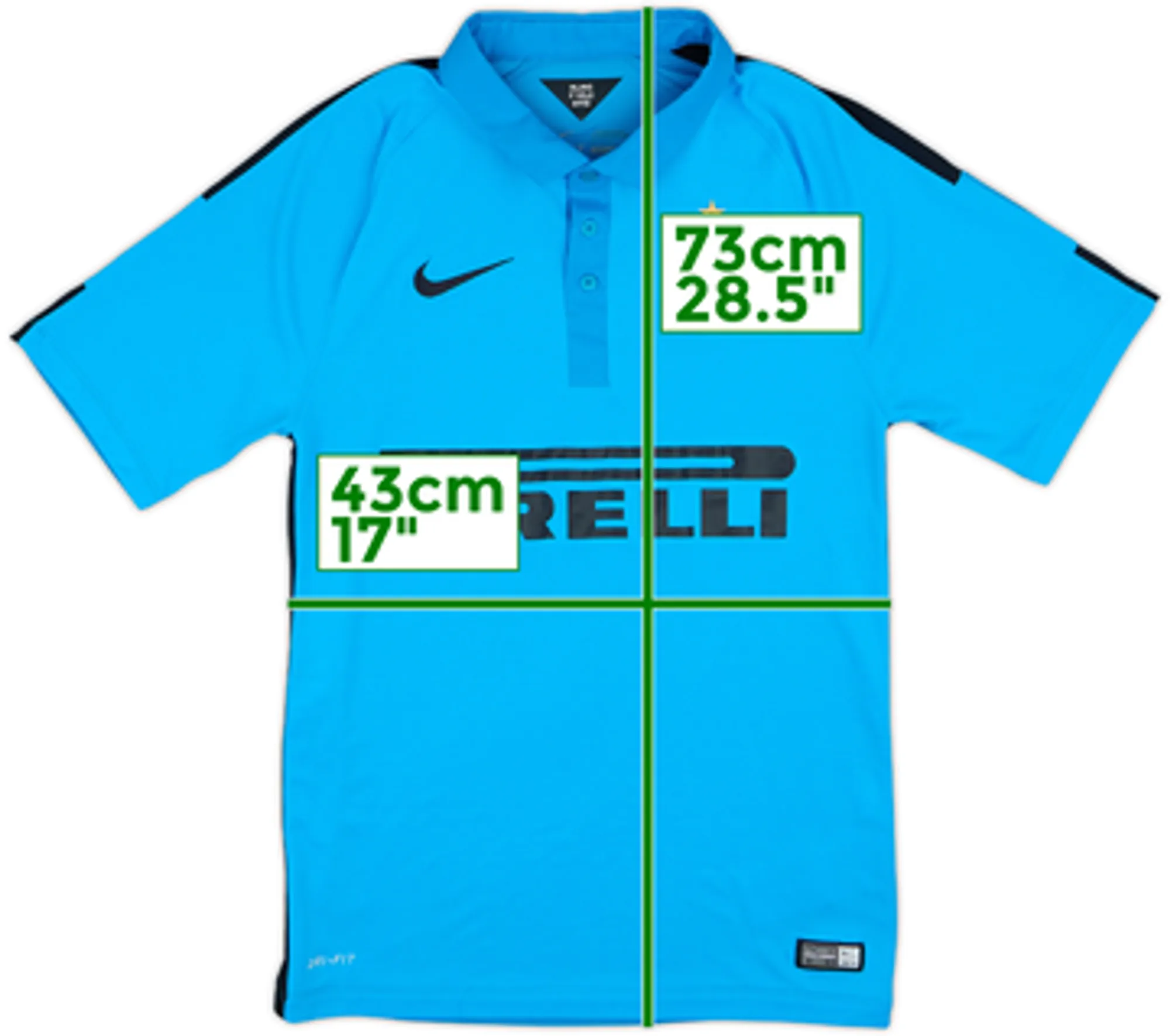 2014-15 Inter Milan Third Shirt - 8/10 - (S)