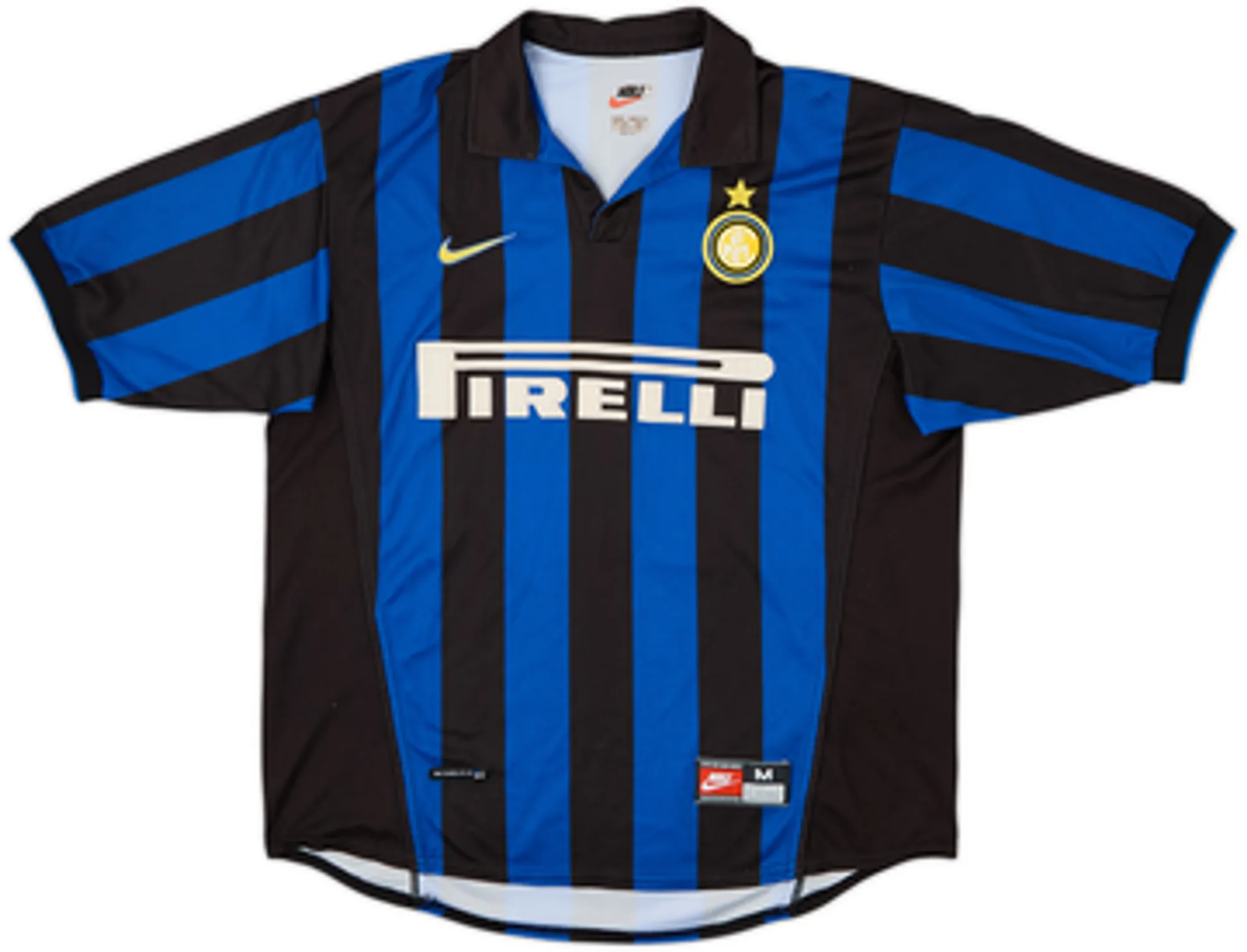1998-99 Inter Milan Home Shirt Baggio #10 - 7/10 - (M)