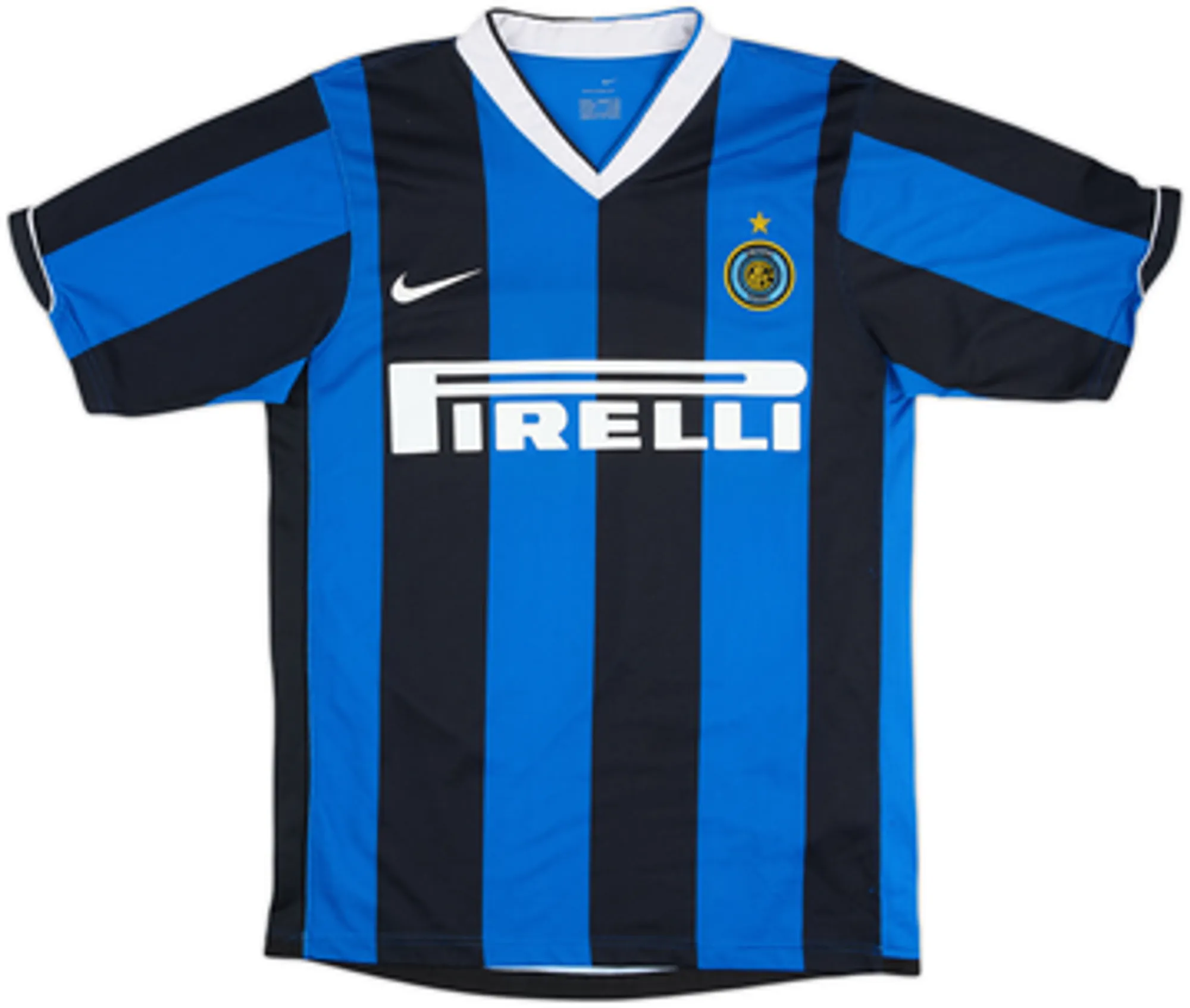 2006-07 Inter Milan Home Shirt Adriano #10 - 7/10 - (S)