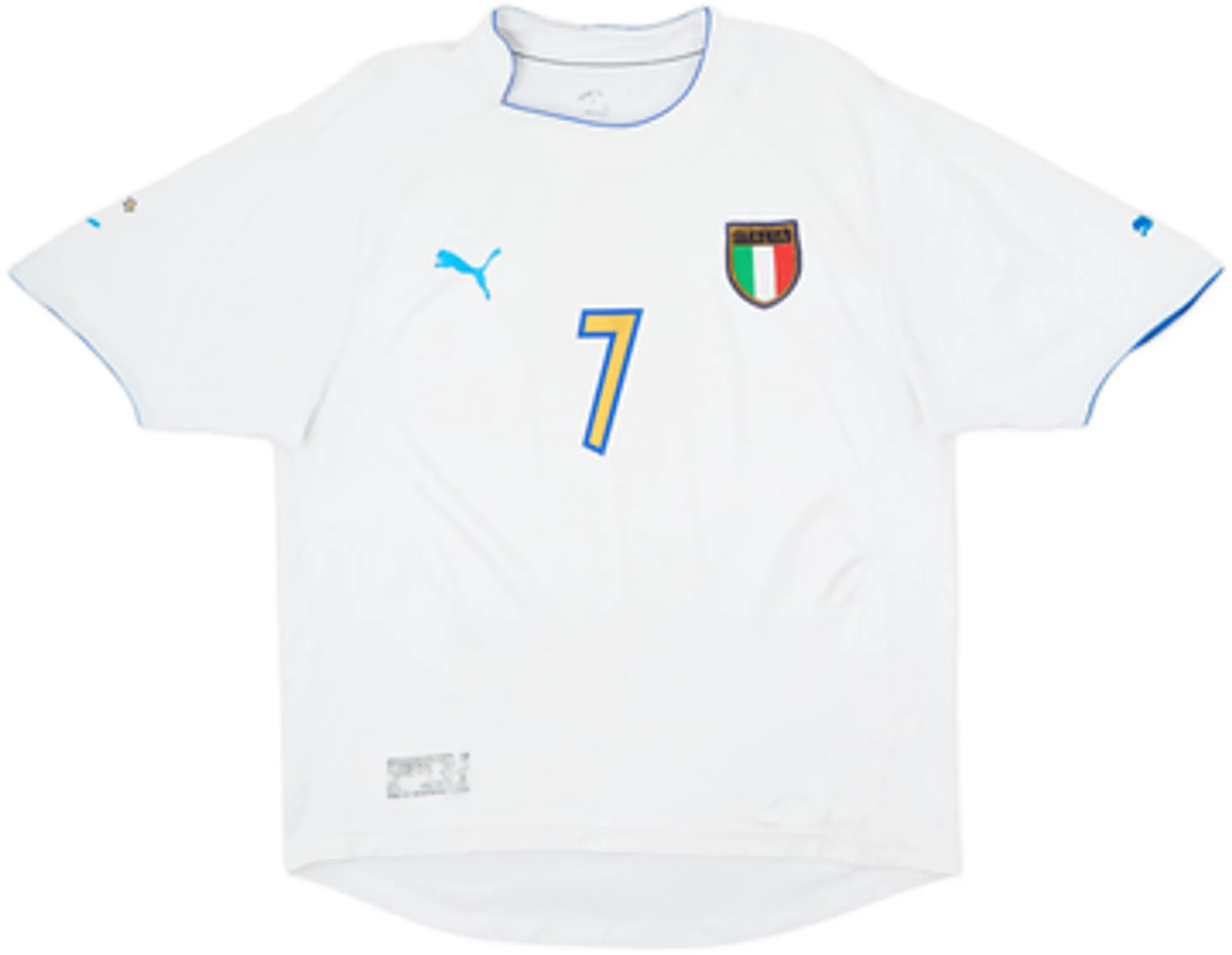 2003-04 Italy Away Shirt Del Piero #7 - 5/10 - (L)